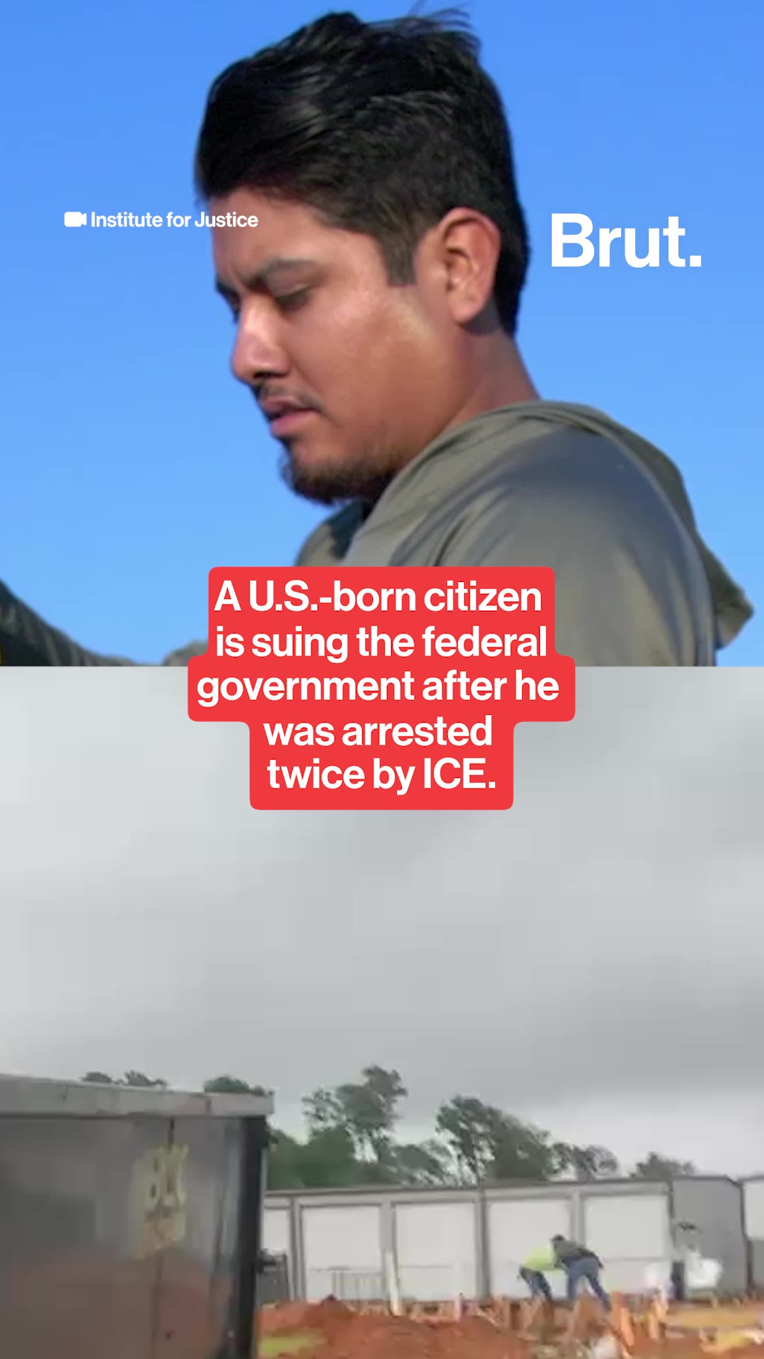 A U.S.-born citizen is suing the federal government after he was arrested twice by ICE.