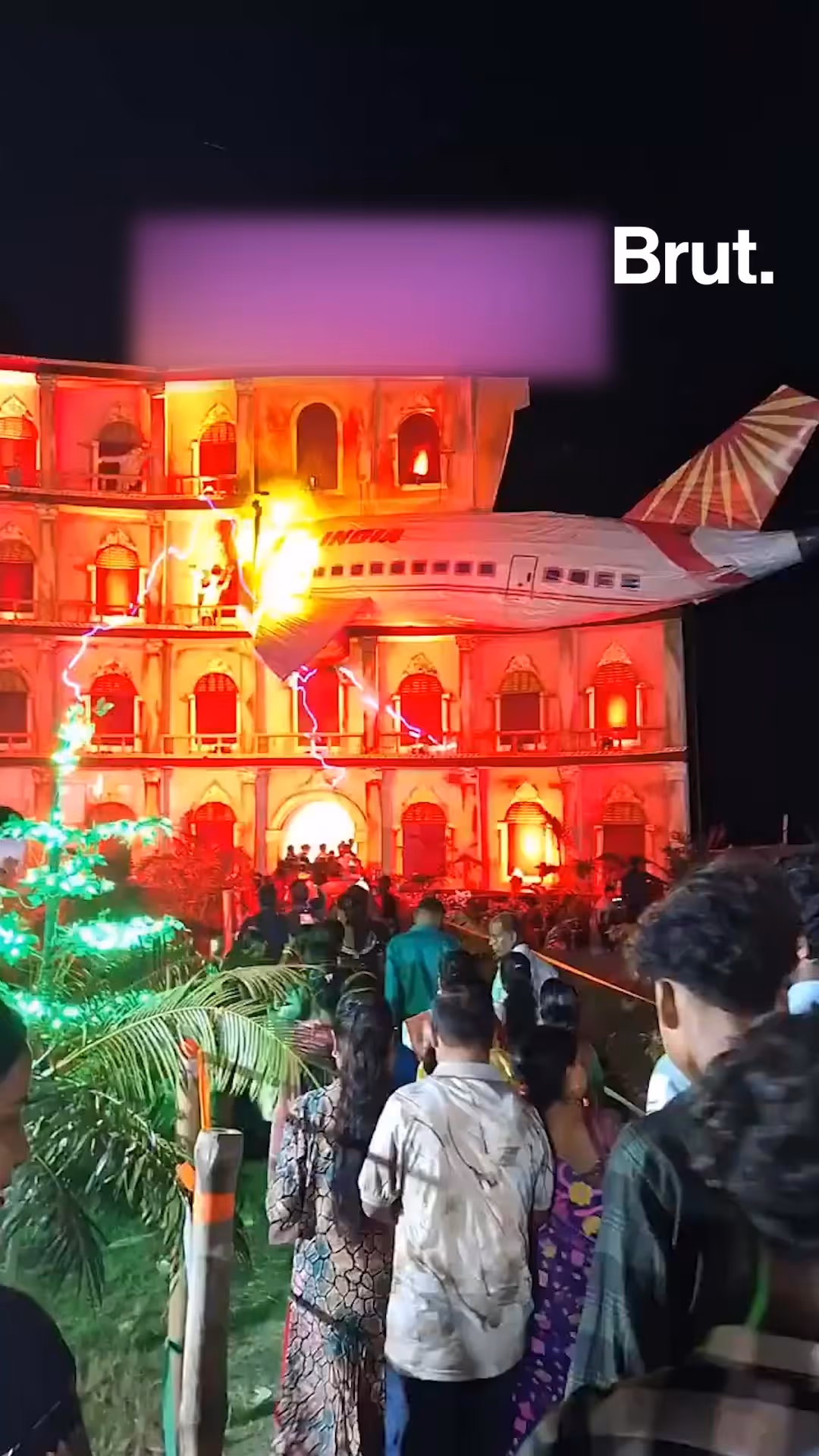 air-india-crash-pandal