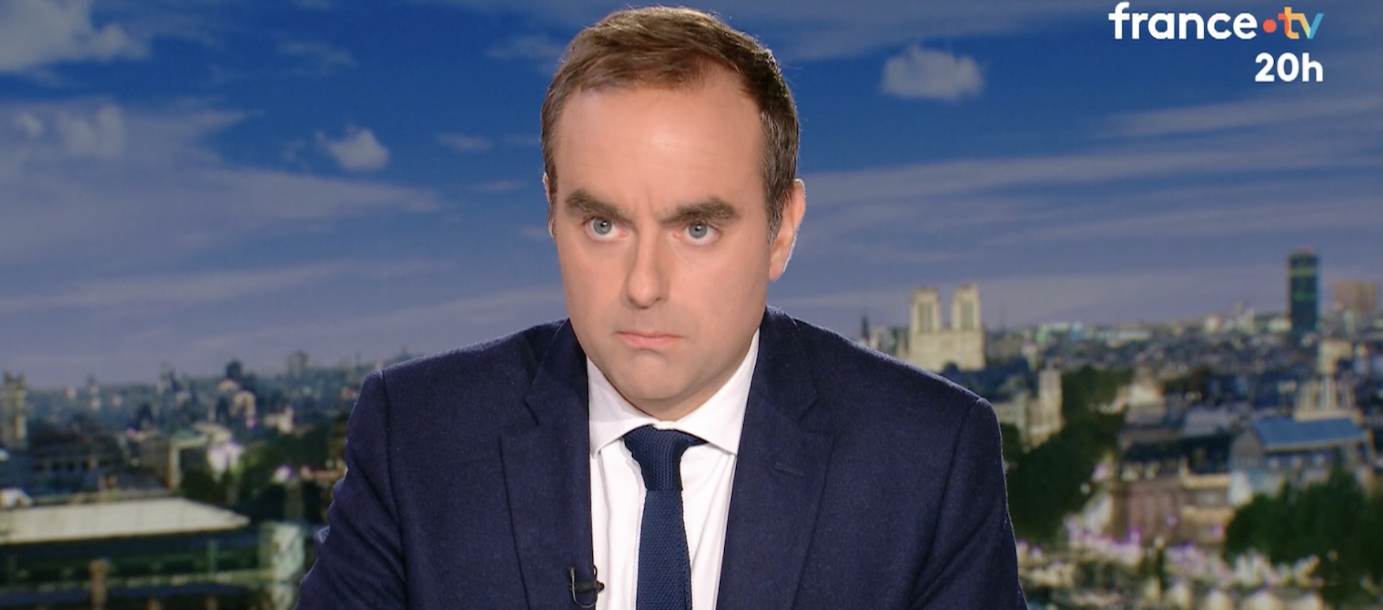 “Ce soir je considère que ma mission est terminée”, déclare Sébastien Lecornu au journal de 20H
