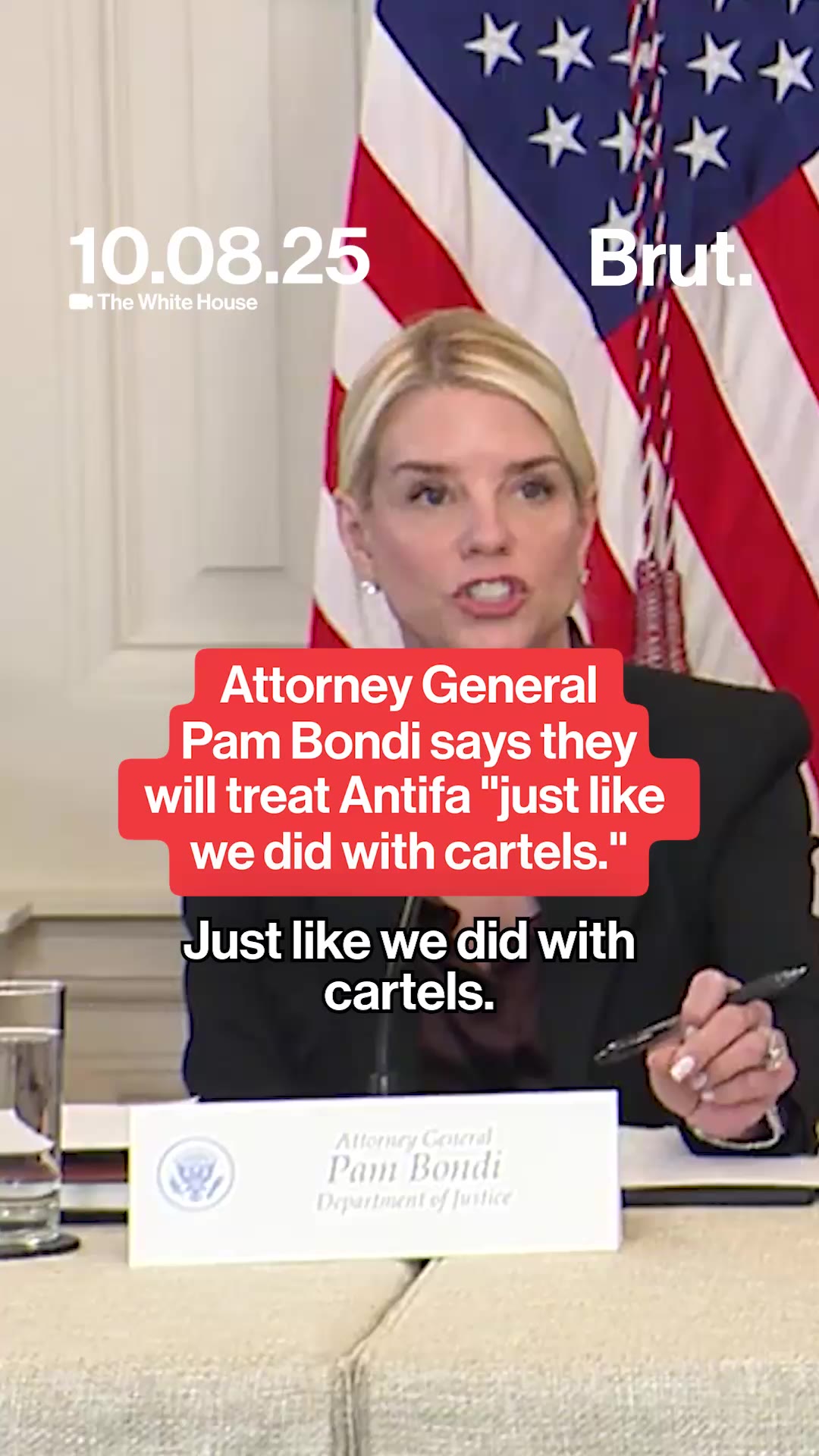 Pam Bondi on Antifa. 