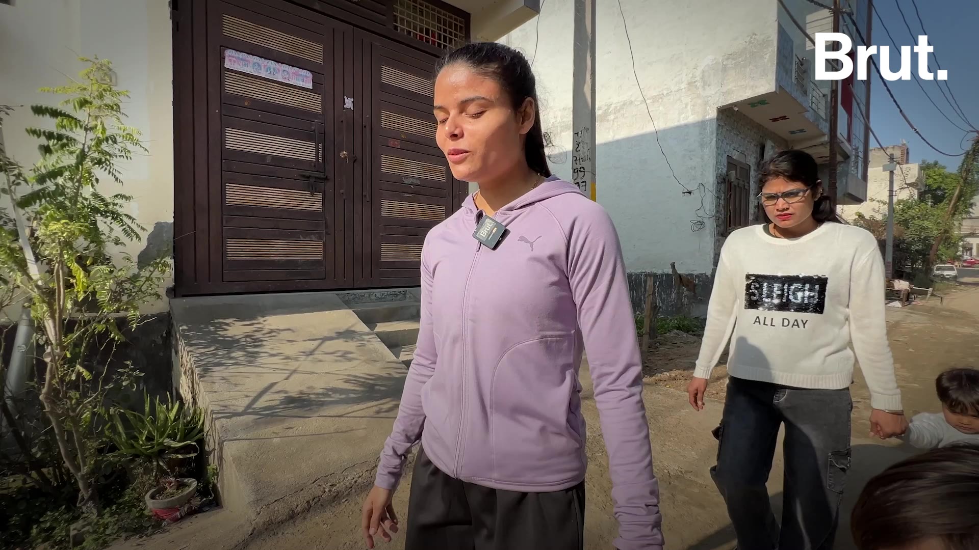 Brut chills with Paralympic medalist Simran at her hometown