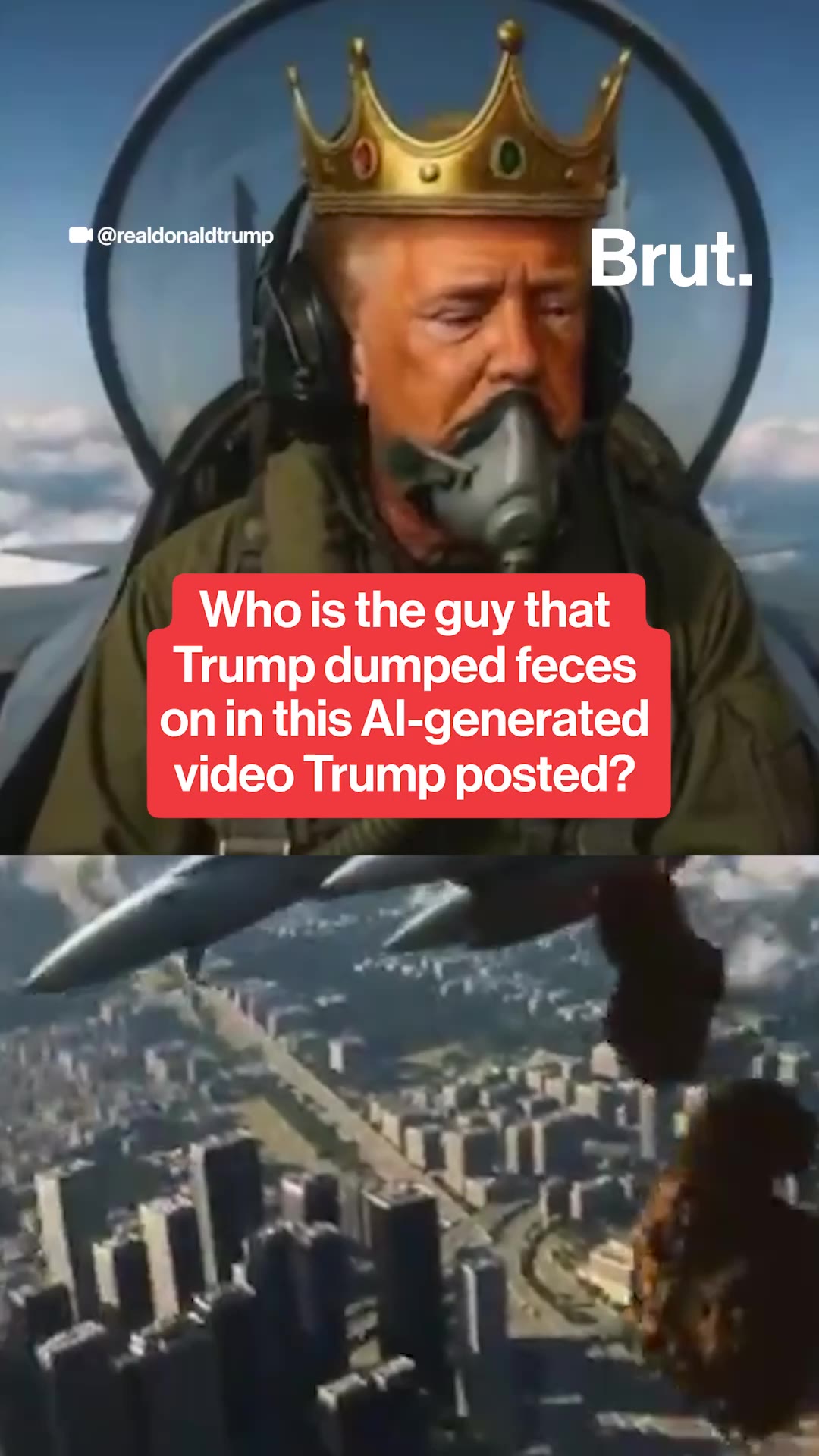 Who is Harry Sisson, the guy who was pooped on in Trump's AI video?