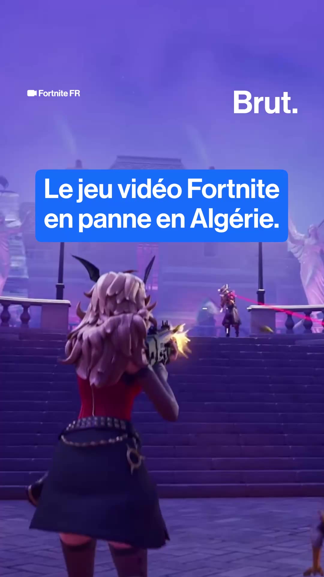 Le jeu vidéo Fortnite en panne en Algérie.