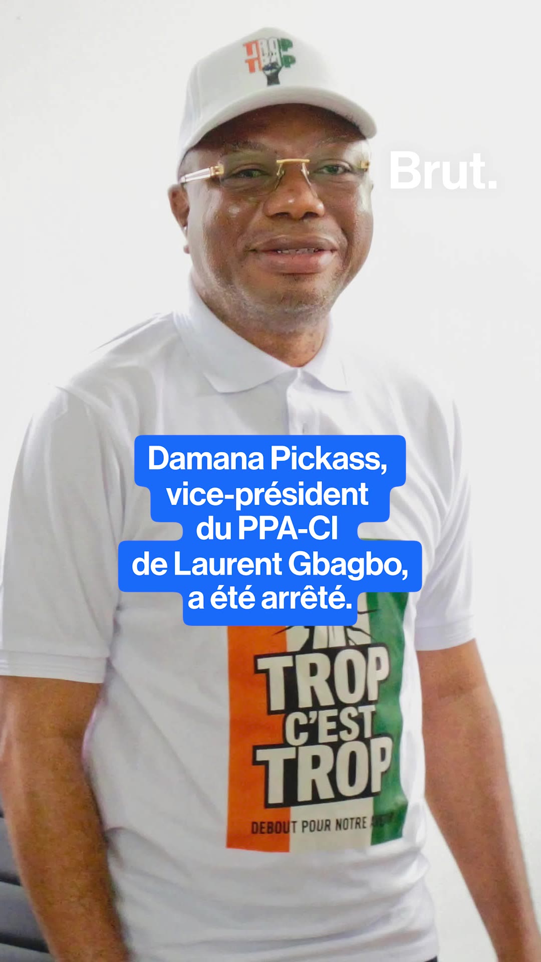 Côte d’Ivoire : Damana Pickass, vice-président du PPA-CI, arrêté pour appel à l’insurrection