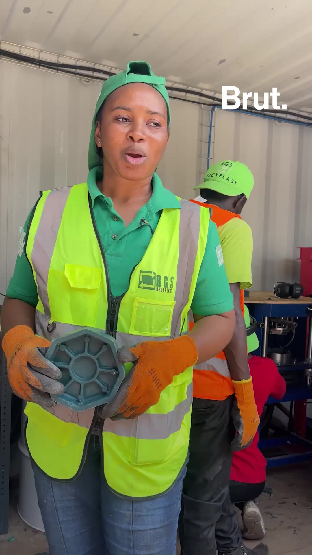 Elle a fondé son entreprise de recyclage