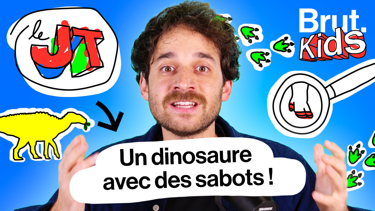 Le JT Kids - Une nouvelle découverte : un dinosaure avec des sabots !