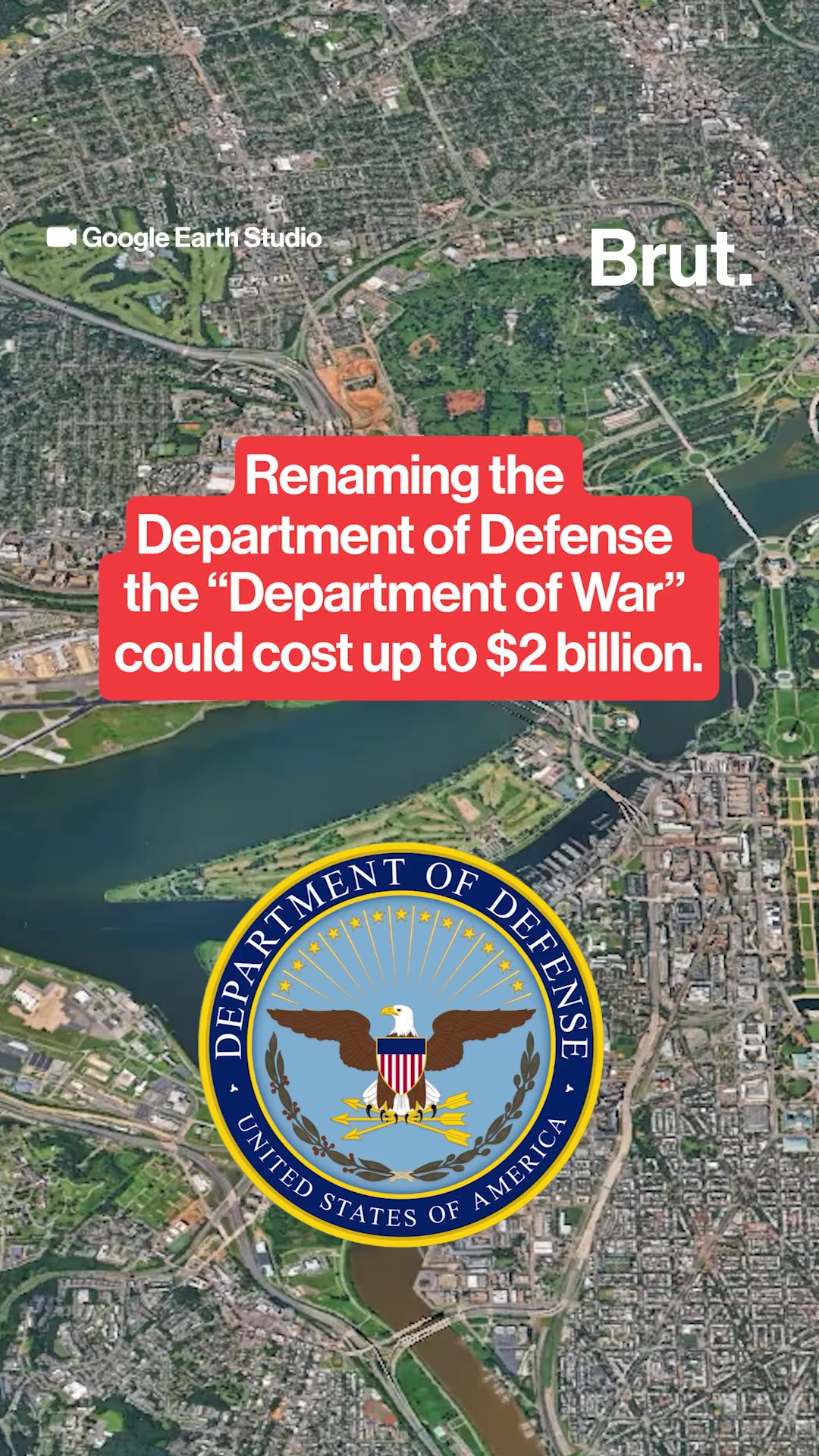 Renaming the Department of Defense the "Department of War" could cost up to $2 billion.