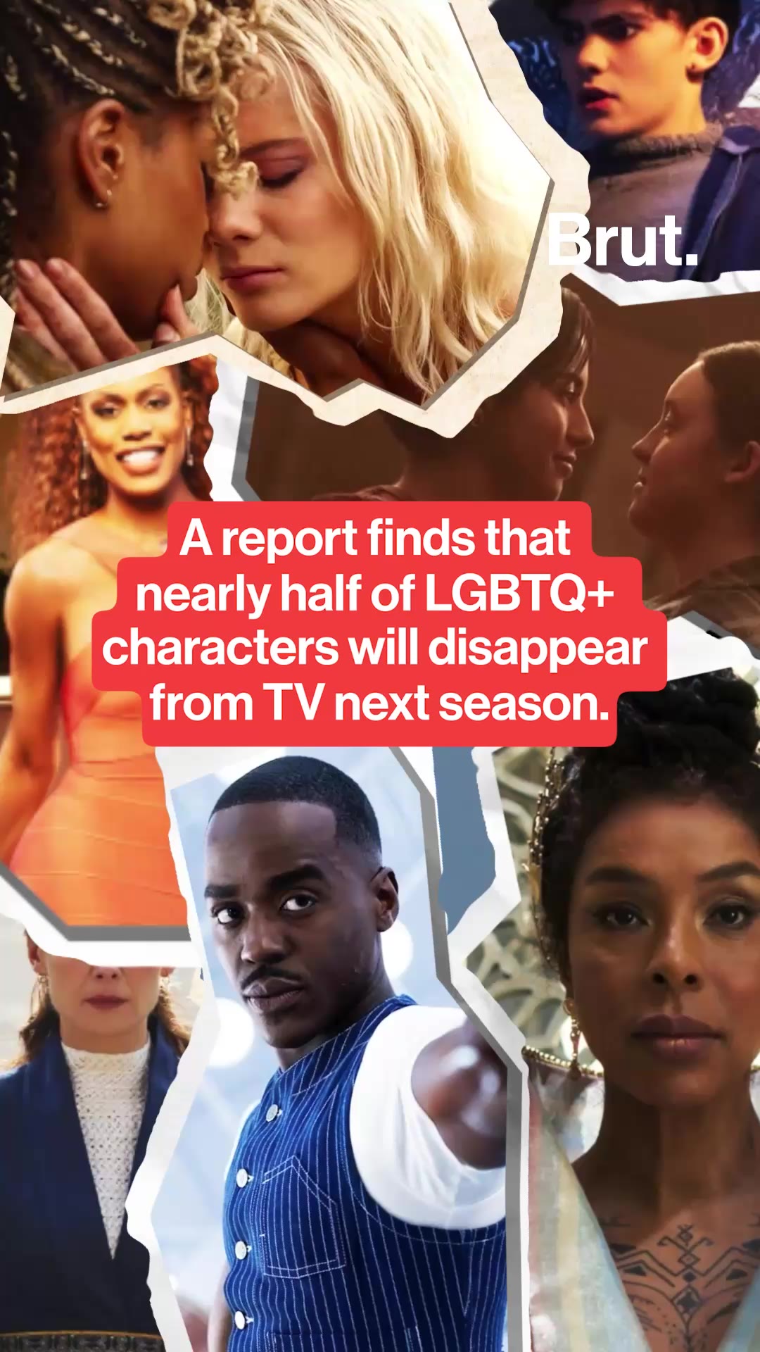 Nearly half of LGBTQ+ characters will disappear from TV by next season.