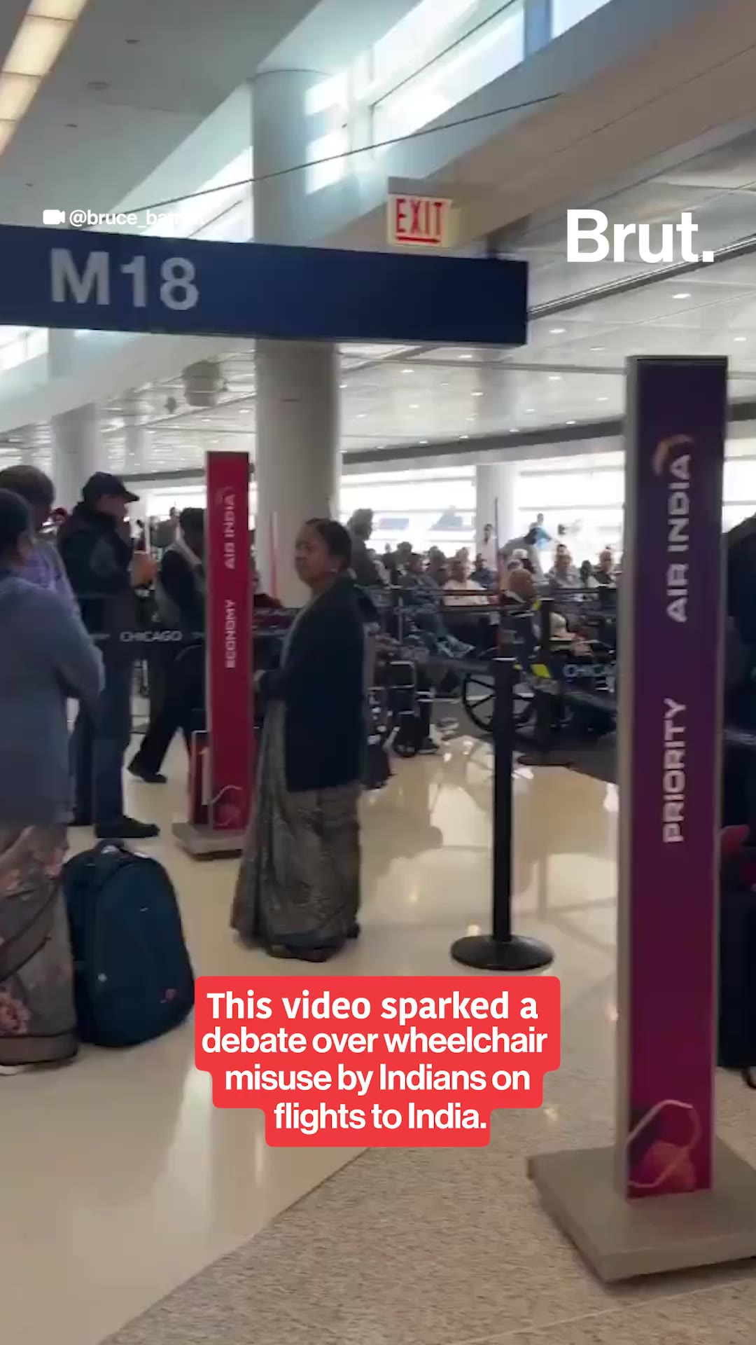 Wheelchair assistance at airports