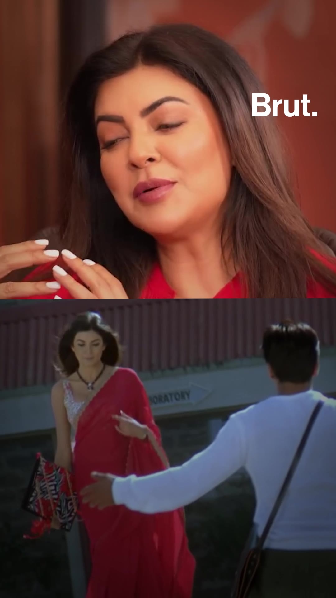 The making of Sushmita Sen’s iconic saree moment