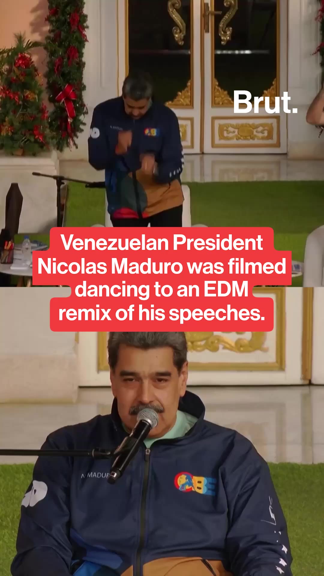 Maduro dances to EDM remix of his speeches