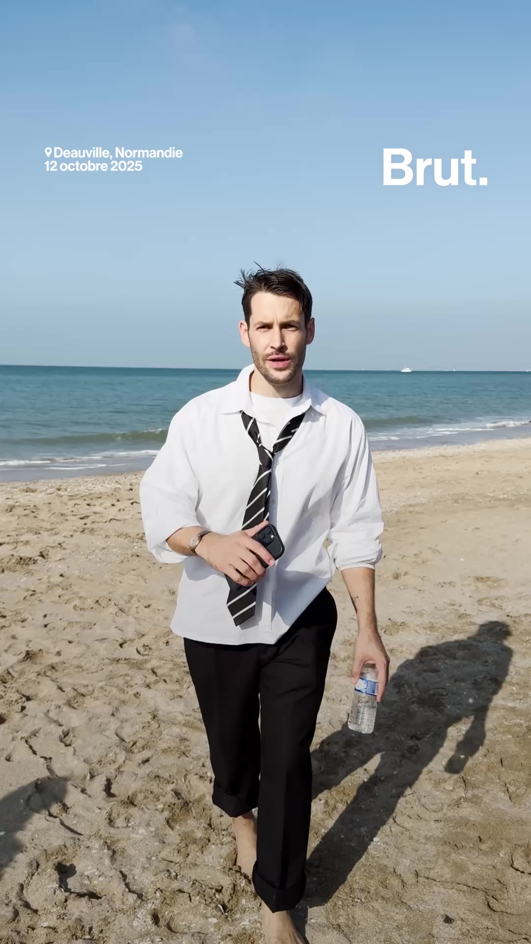 Au shooting photo de Simon Porte Jacquemus, Homme de l'année GQ France 2025.