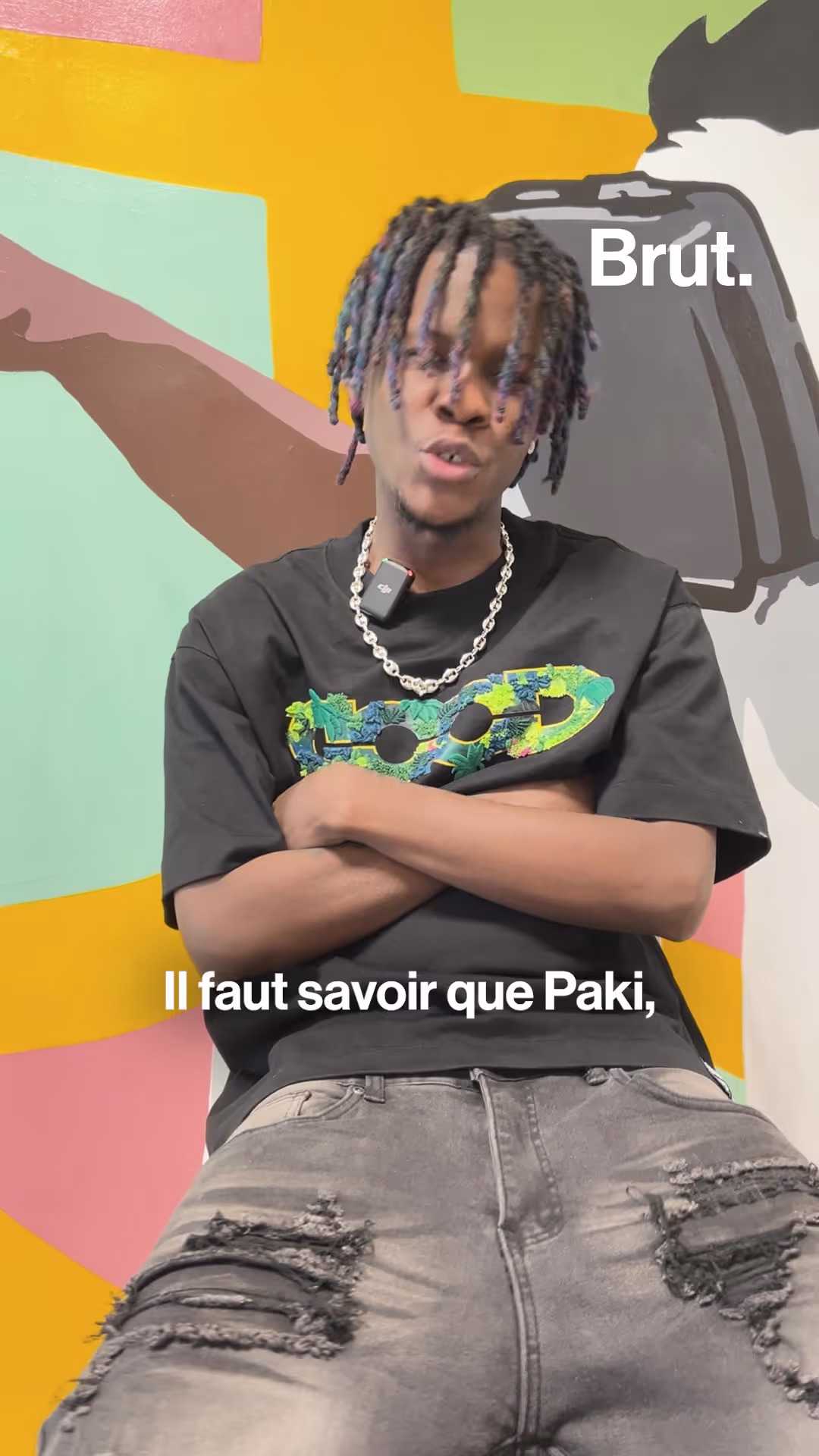 Avec Paki Chenzu, le "chef de guerre" du rap togolais.