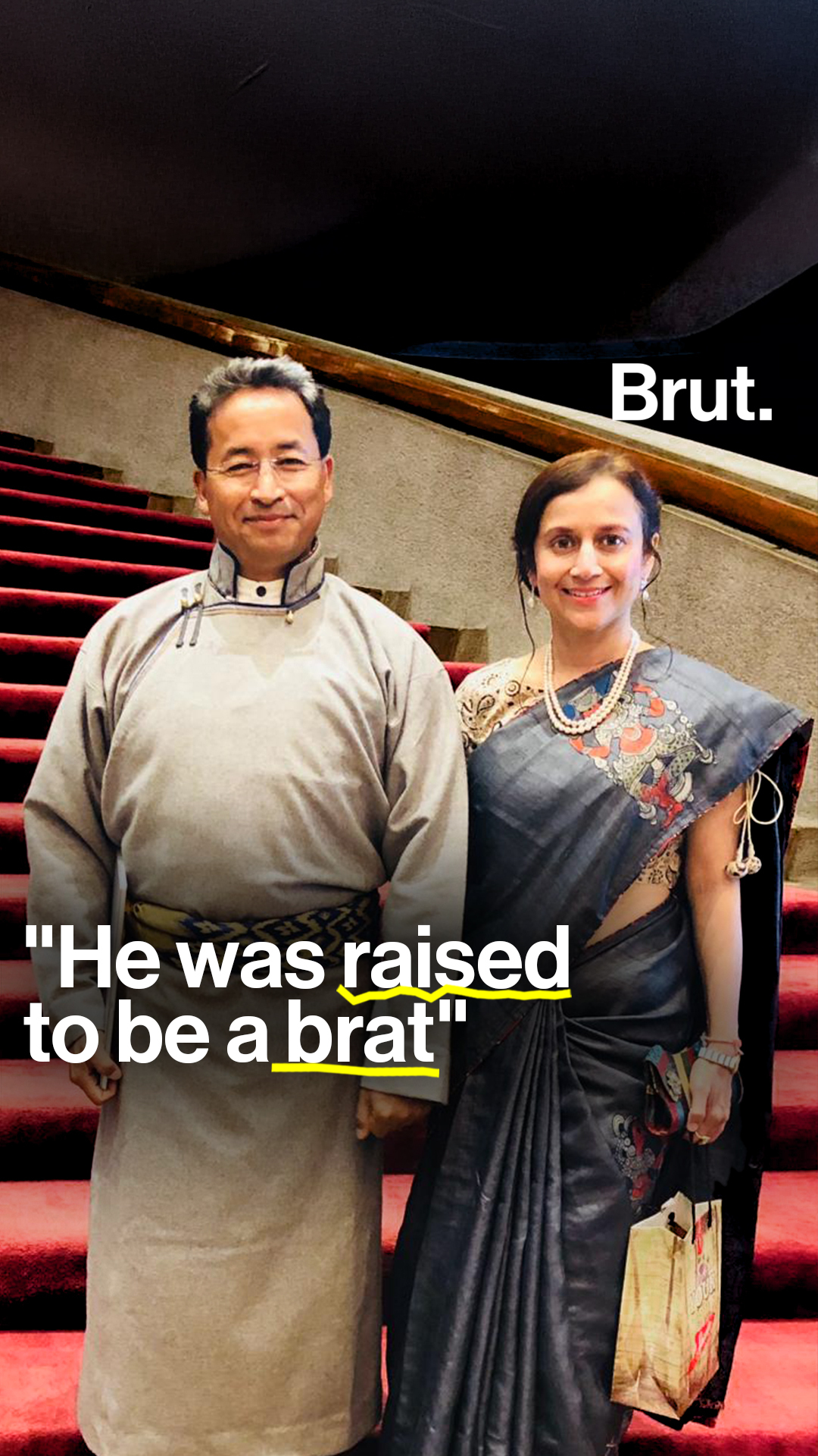 Sonam Wangchuk and Gitanjali J Angmo's love story