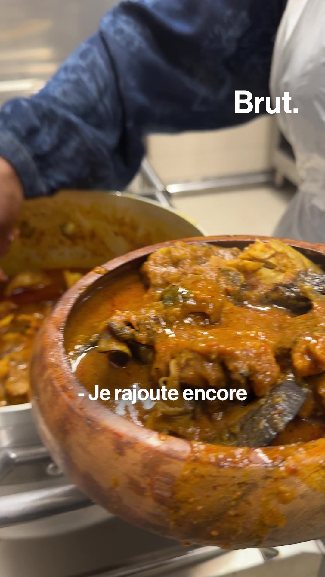🇨🇮 Le foutou sauce graine de Marie-Ange.