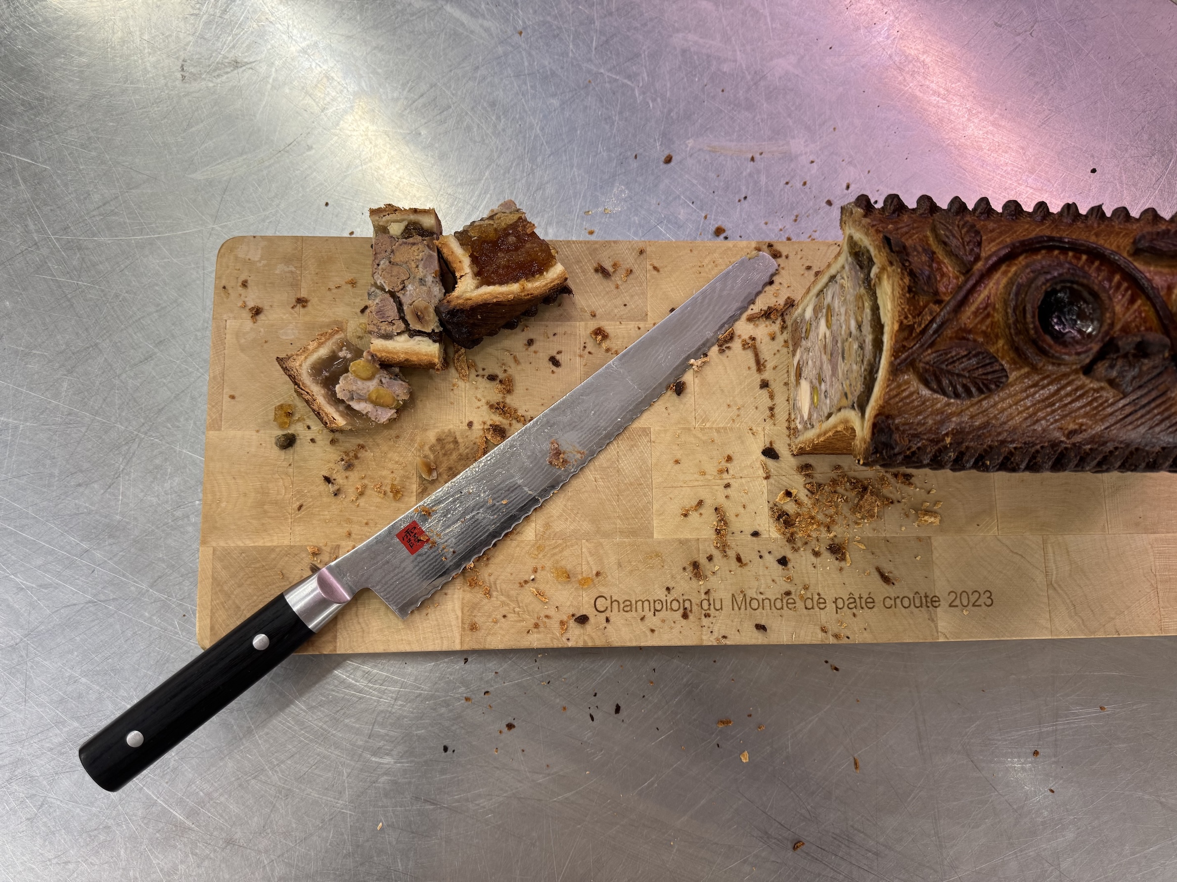 La recette (secrète) du pâté-croûte par le champion du monde 2023