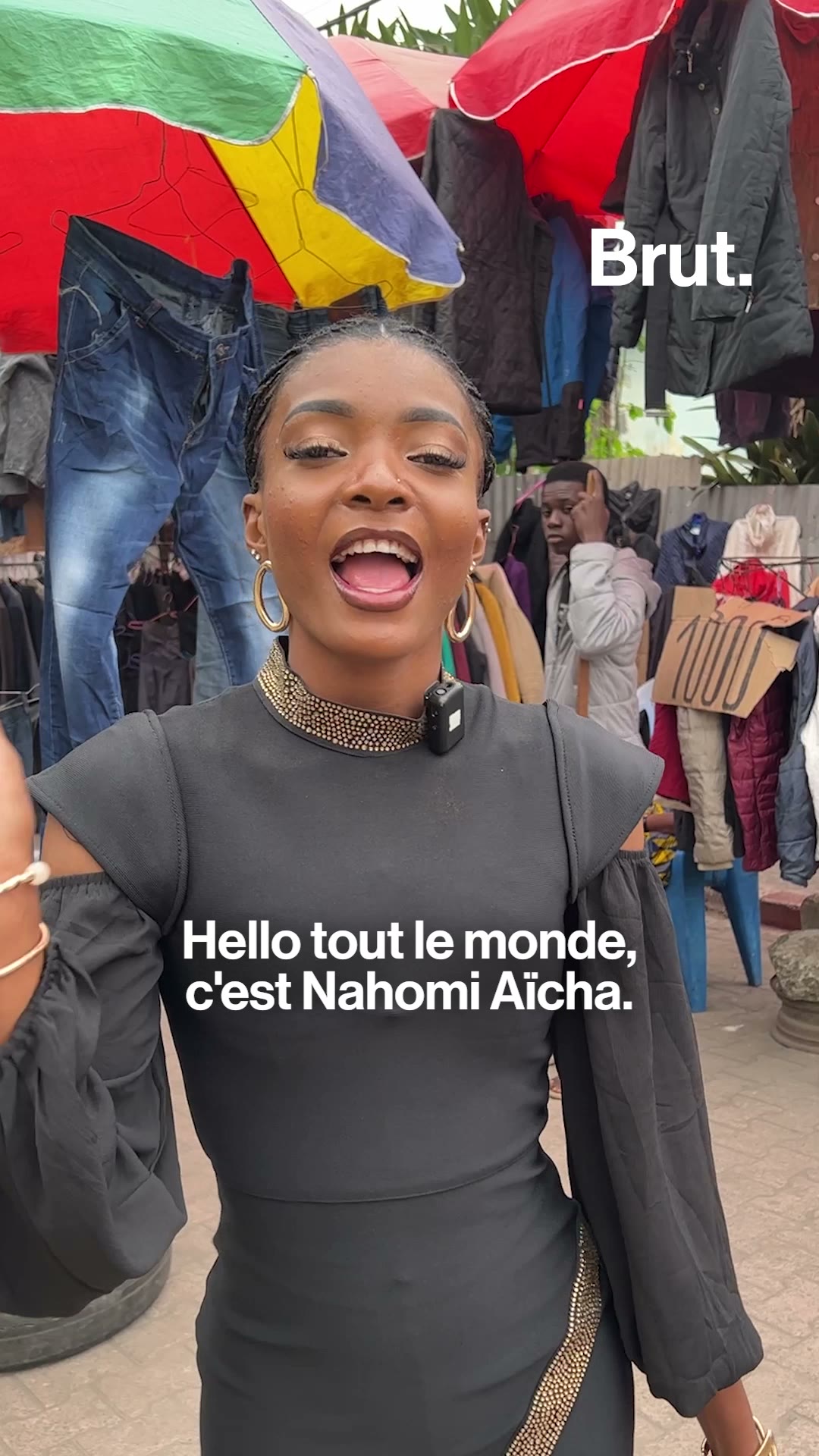 Shopping à Brazzaville avec Nahomi Aicha