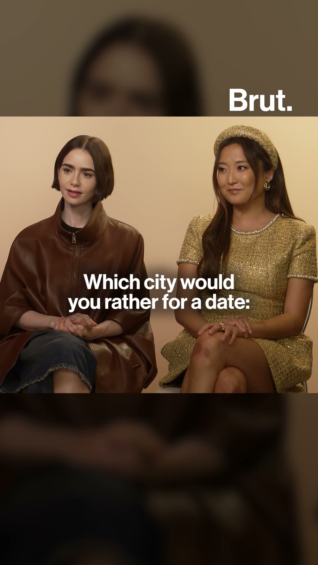 Which city would you rather for a date: Paris or Rome?