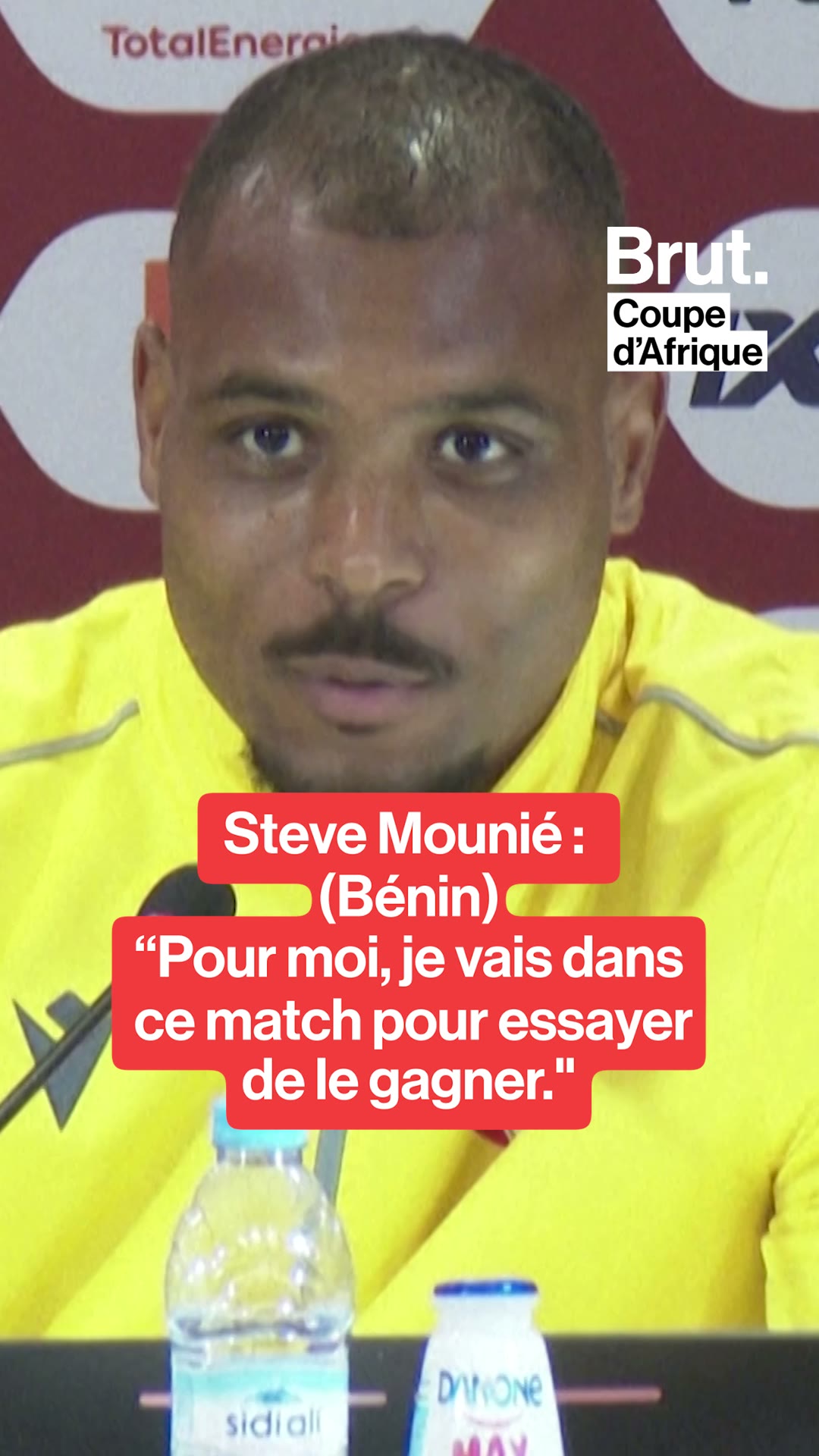 "Je vais dans ce match pour gagner."