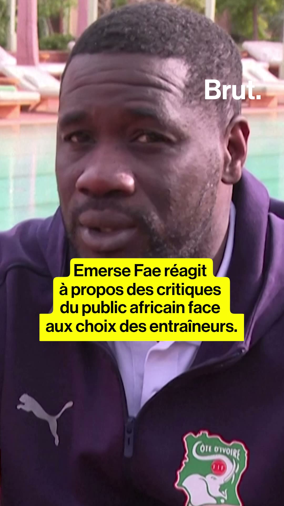 🇨🇮 Emerse Fae : "On est dans l'émotion en Afrique."