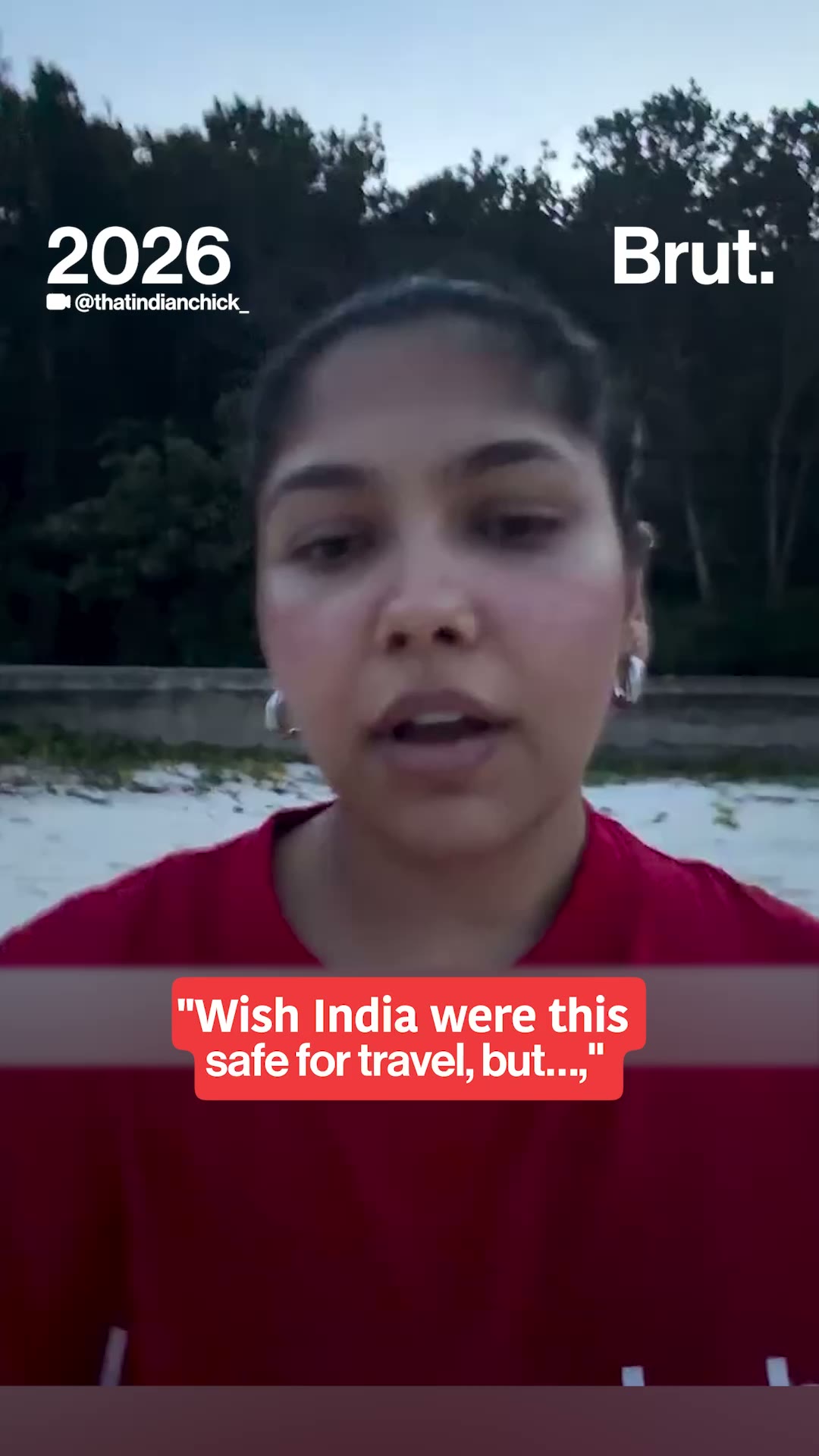 Why she chose abroad for solo travel over India