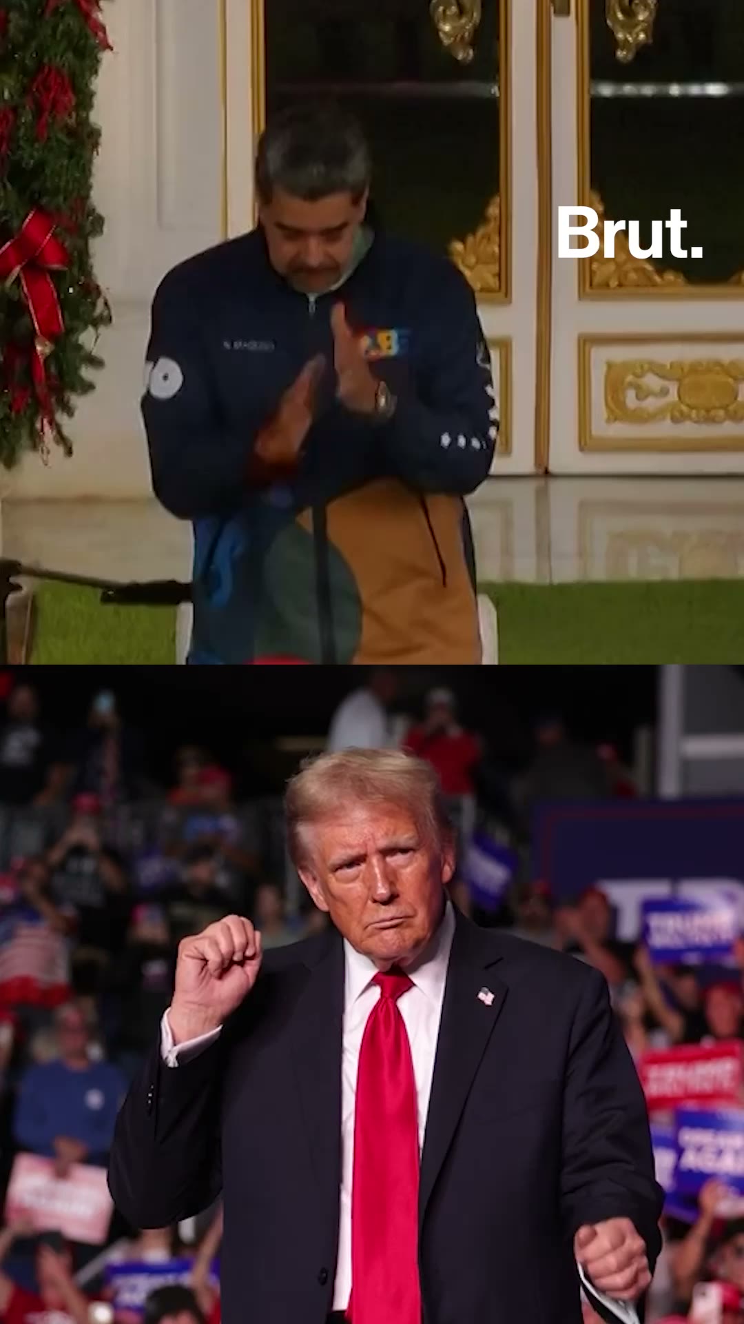 “He tries to imitate my dance”, Trump mocks Maduro for imitating his signature dance moves.