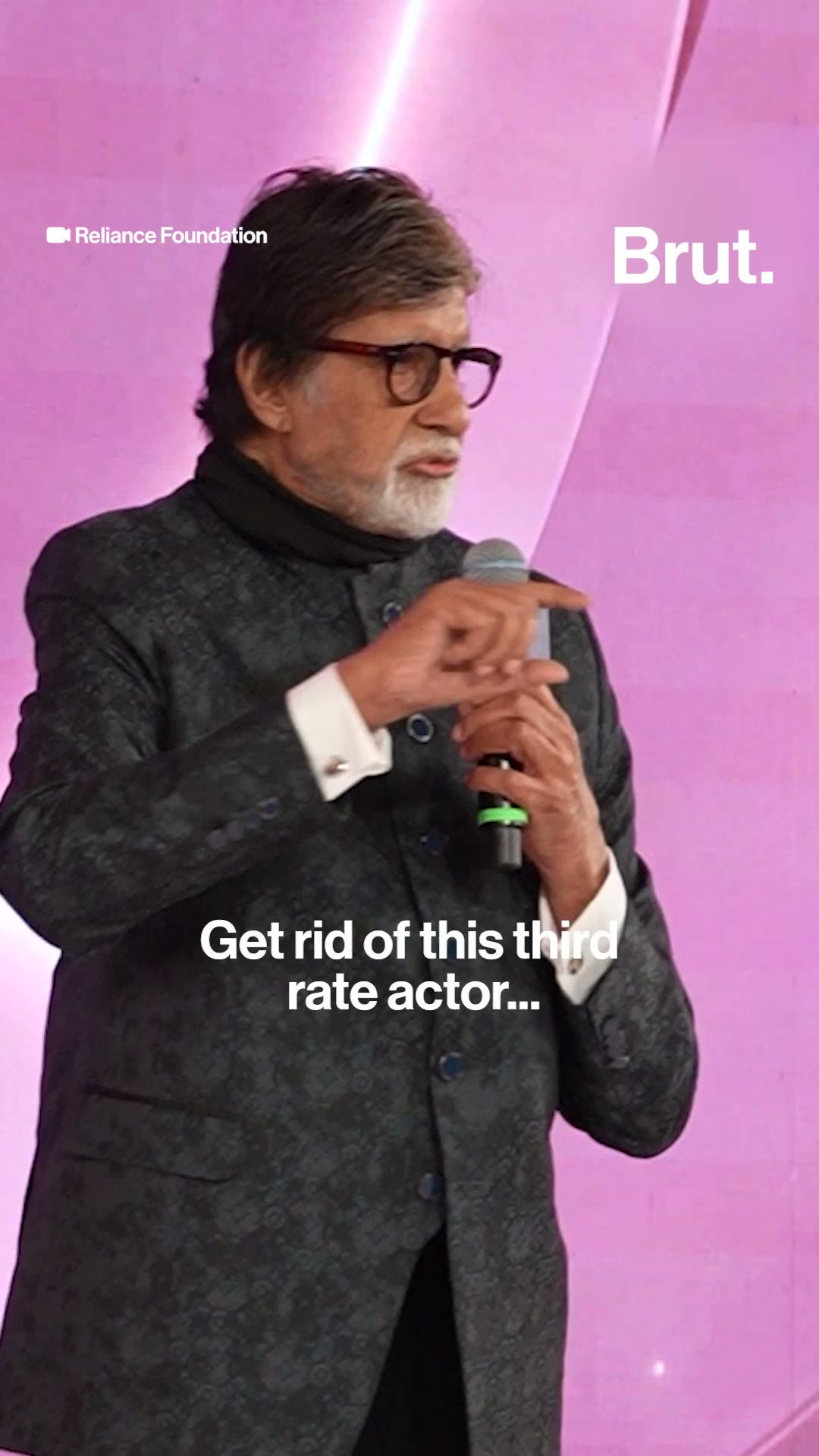 We are not third world, we are first world: Amitabh Bachchan 