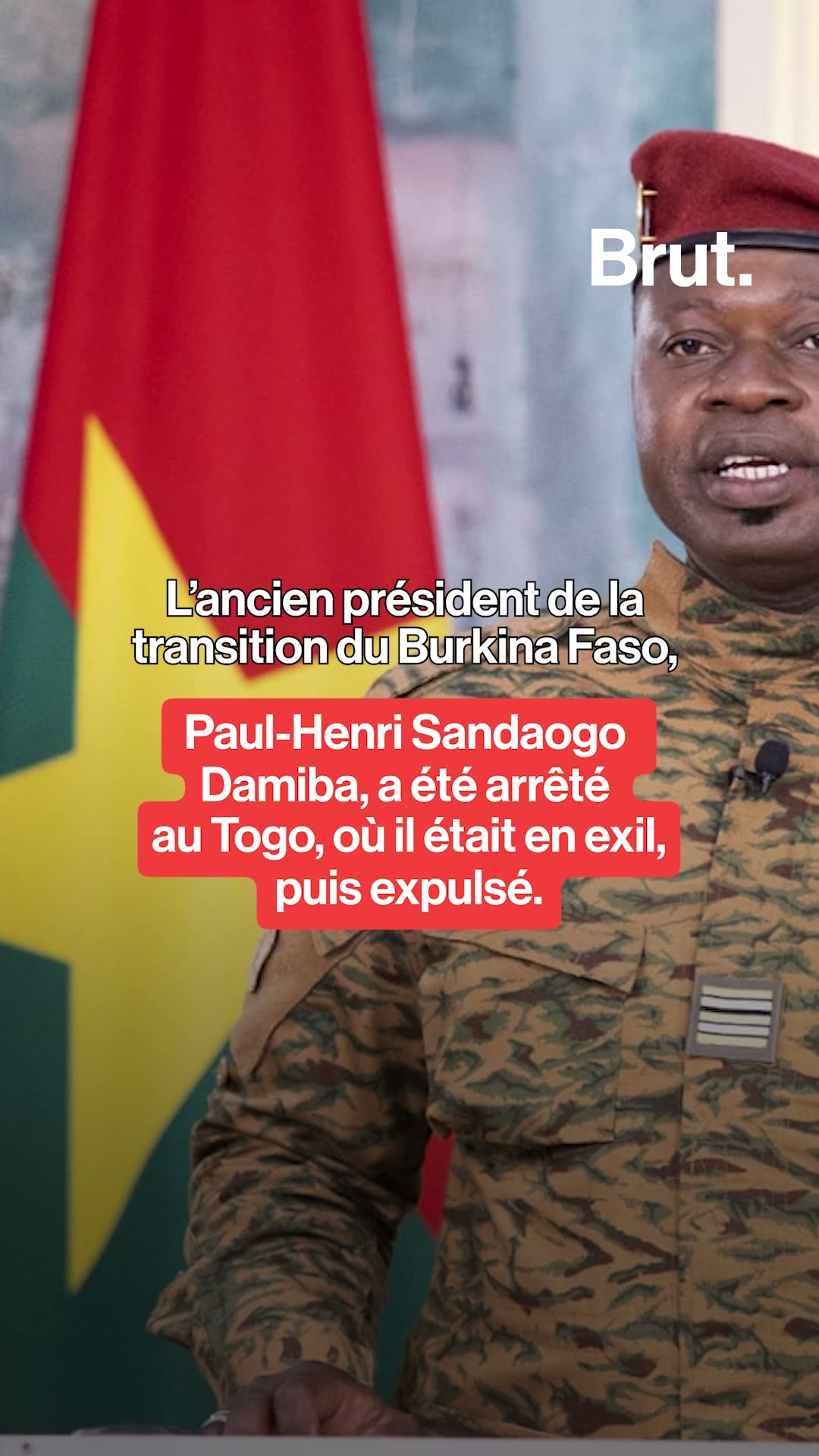 Burkina Faso : l’ex-président Damiba extradé du Togo.