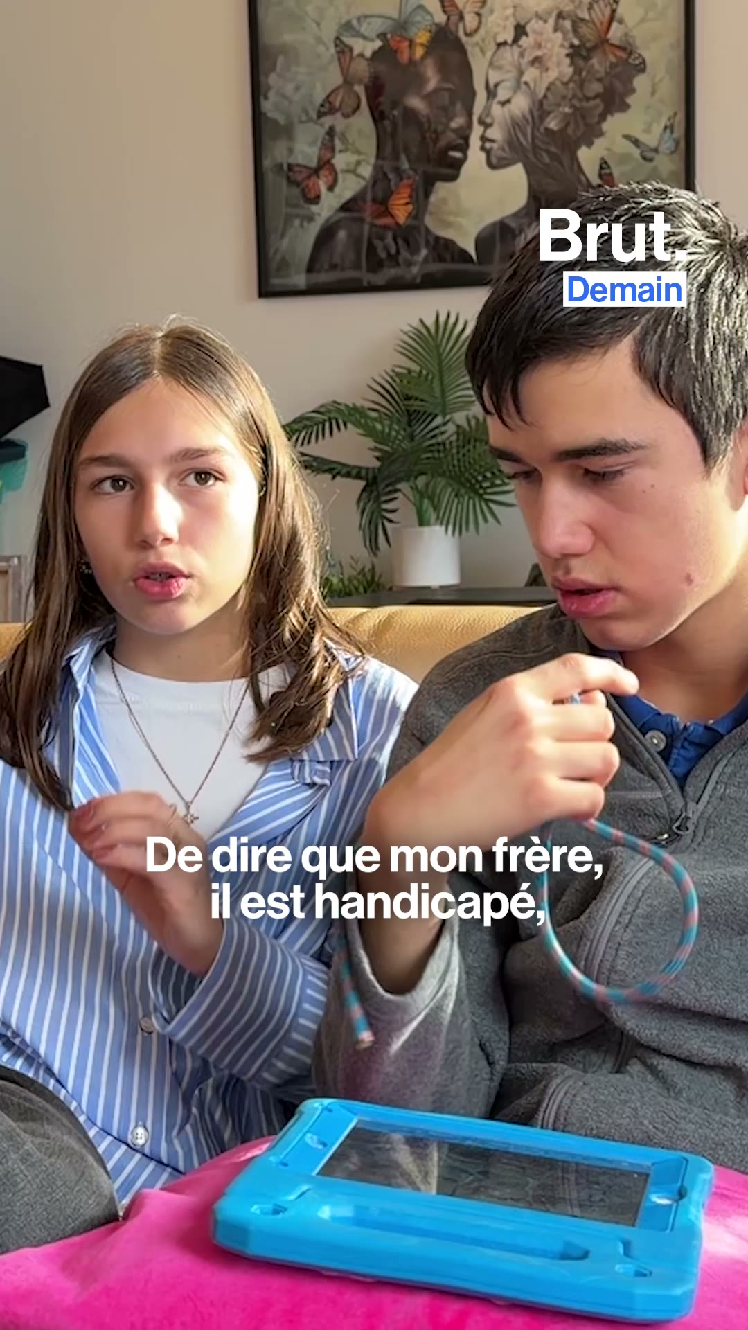 Le quotidien d'Ella, "jeune aidante".