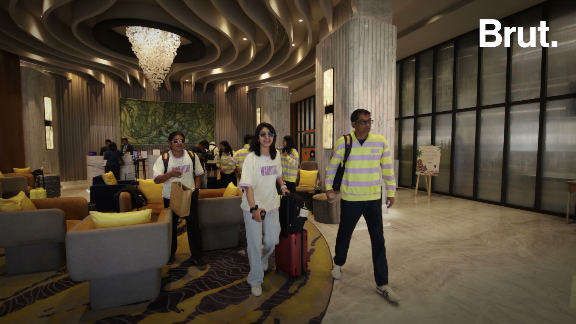 Brut travels with UP Warriorz