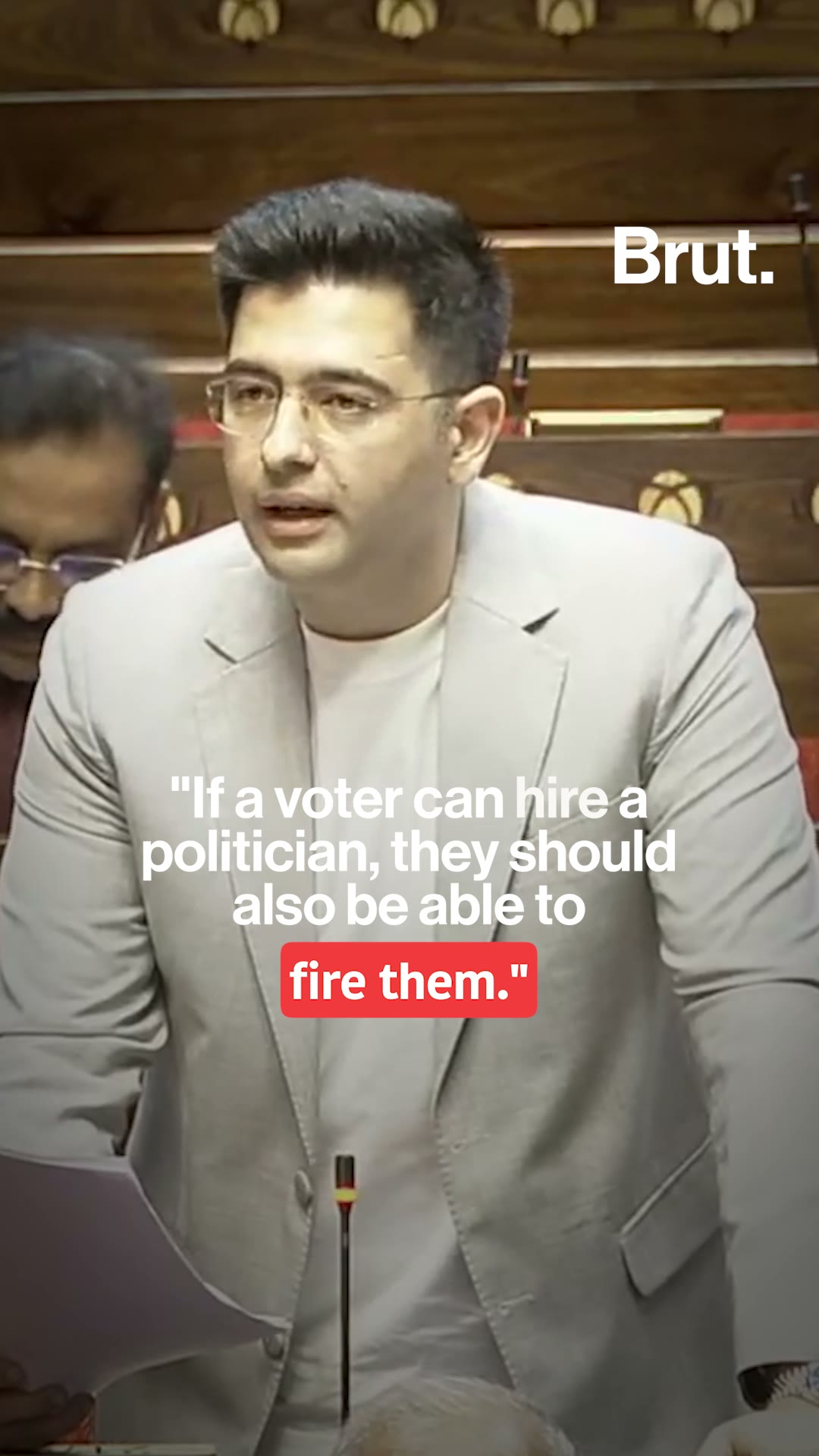 Raghav Chaddha has a new idea to hold politicians accountable.
