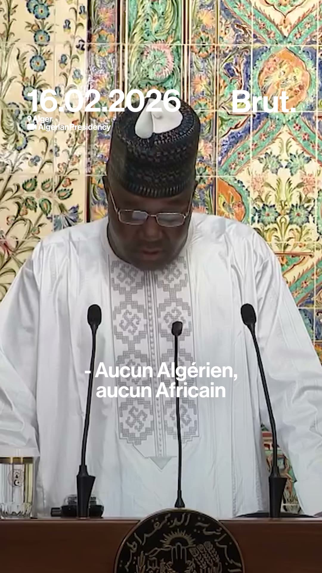 Le président Tiani en visite en Algérie.