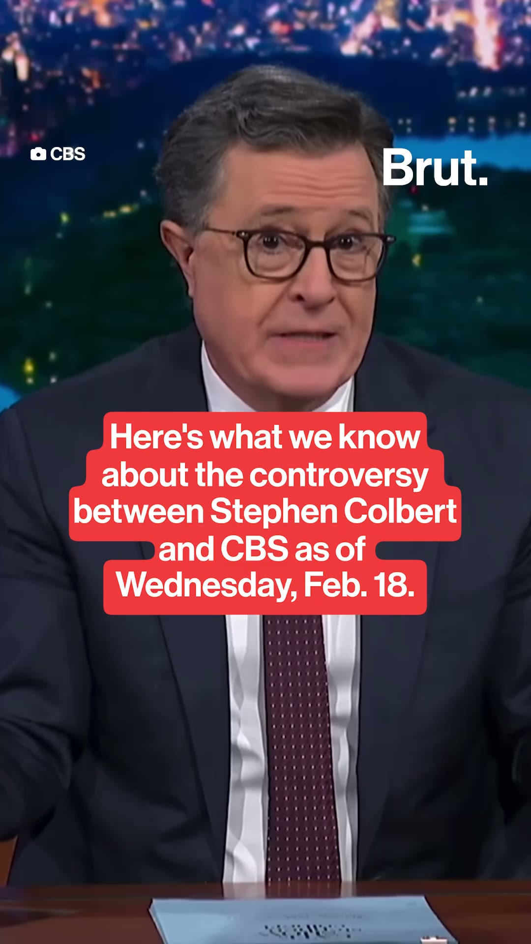 What we know about the controversy between Stephen Colbert and CBS.