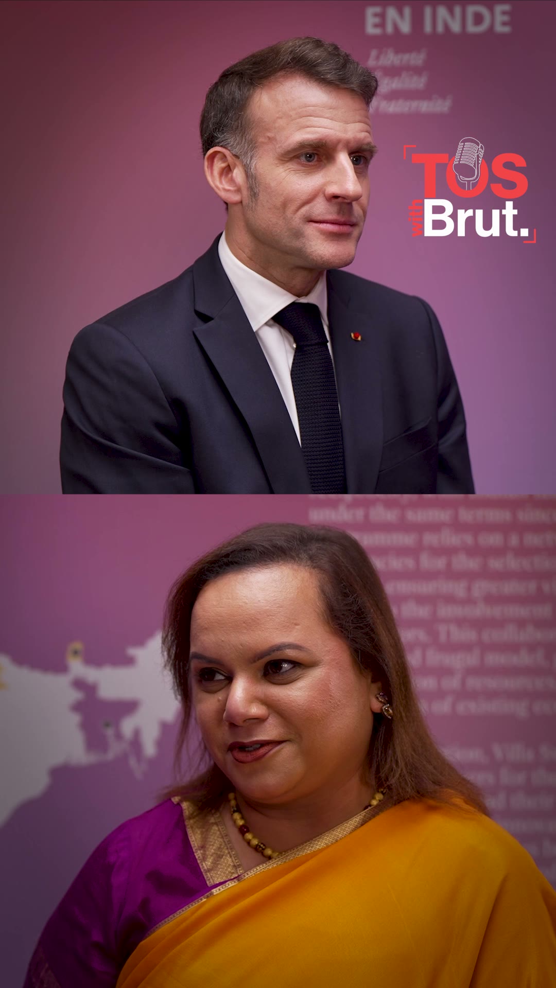 President Macron takes on Brut’s Rapid Fire