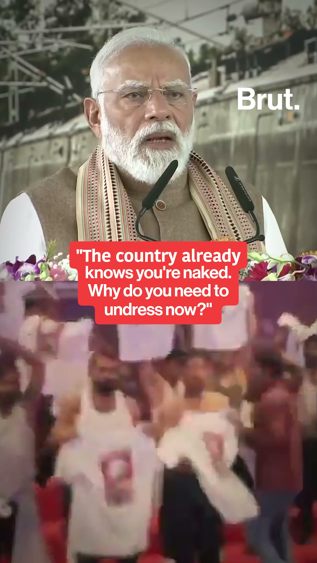 Dirty, naked politics: PM Modi on Youth Congress' protest at AI Summit