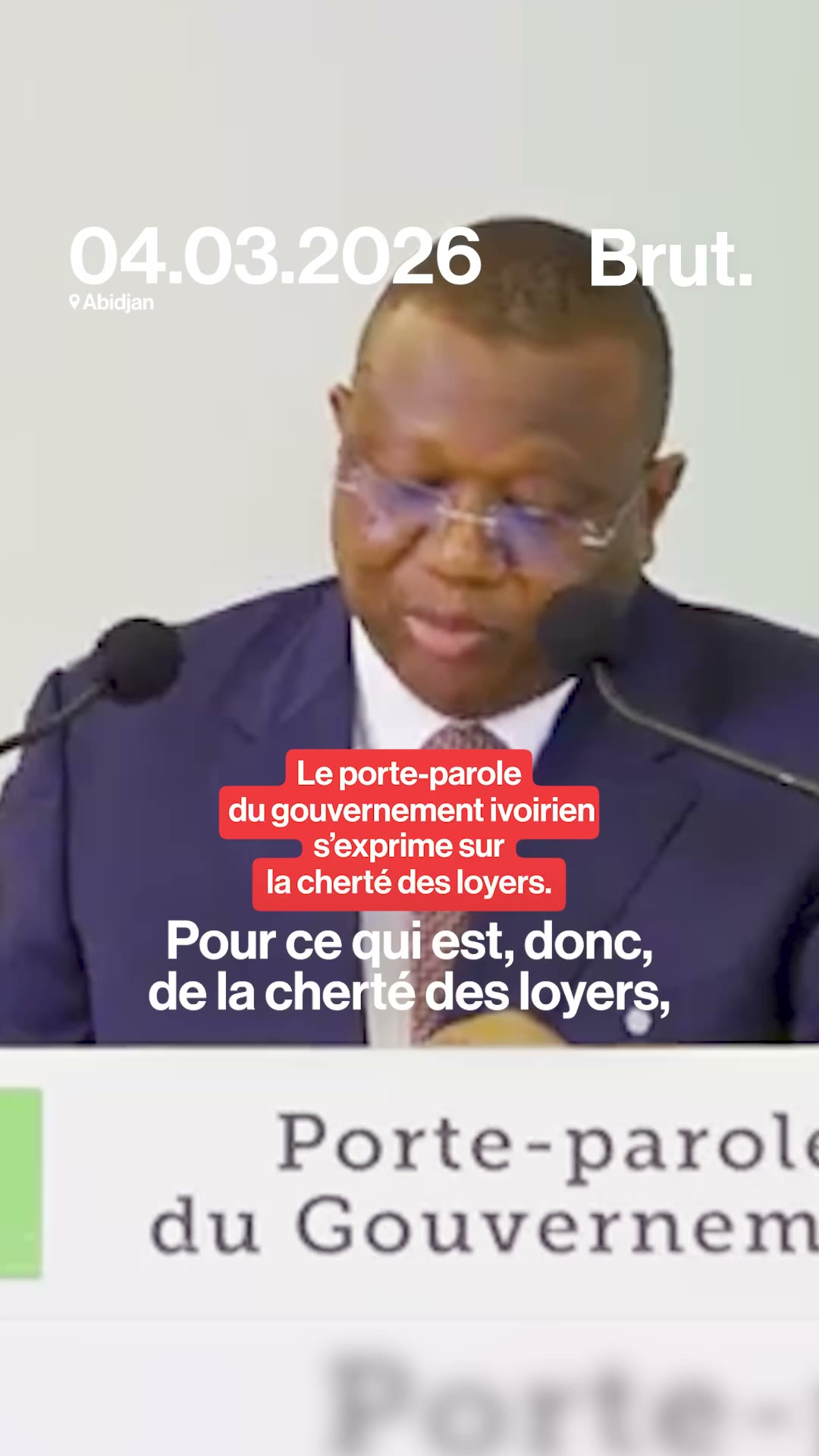 Côte d'Ivoire : le porte-parole du gouvernement appelle au respect des règles concernant les prix des loyers.