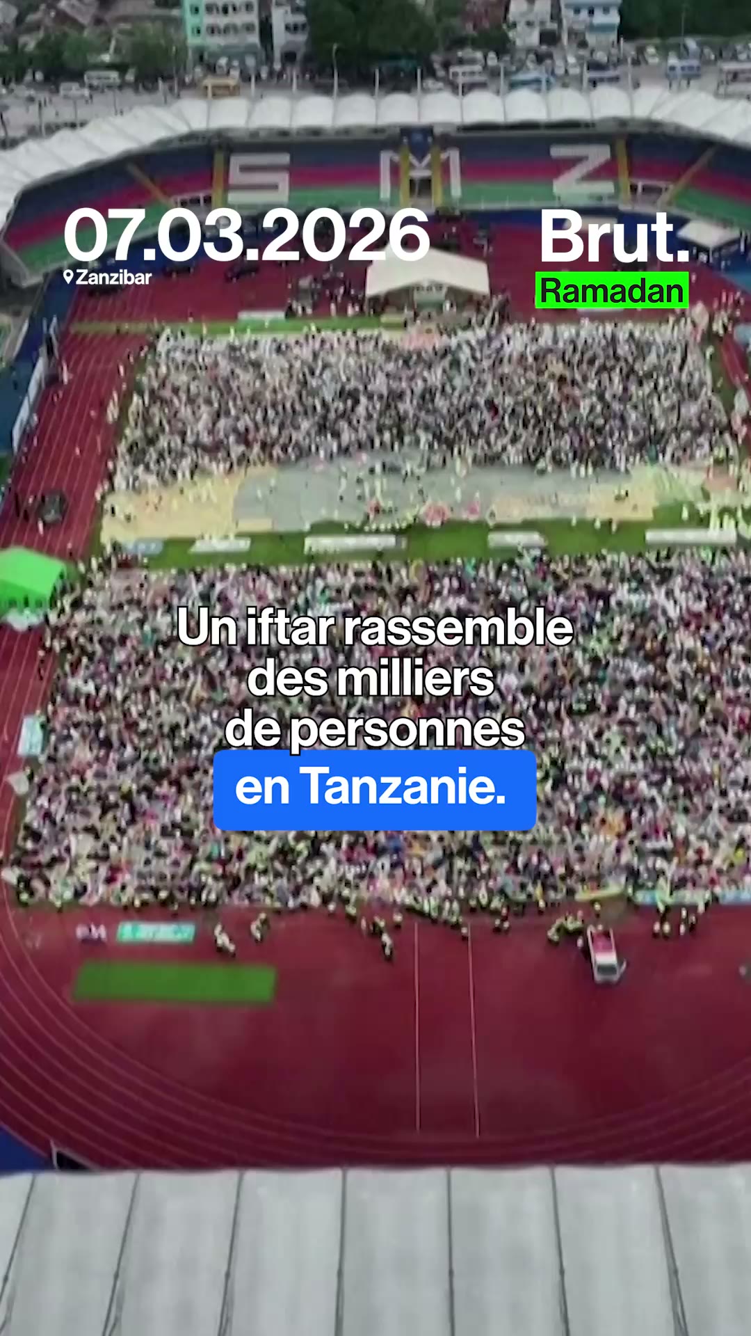 Zanzibar : des milliers de personnes se réunissent pour rompre le jeûne.