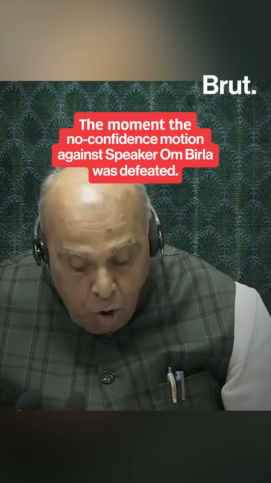 No-confidence motion against Om Birla defeated amid protests