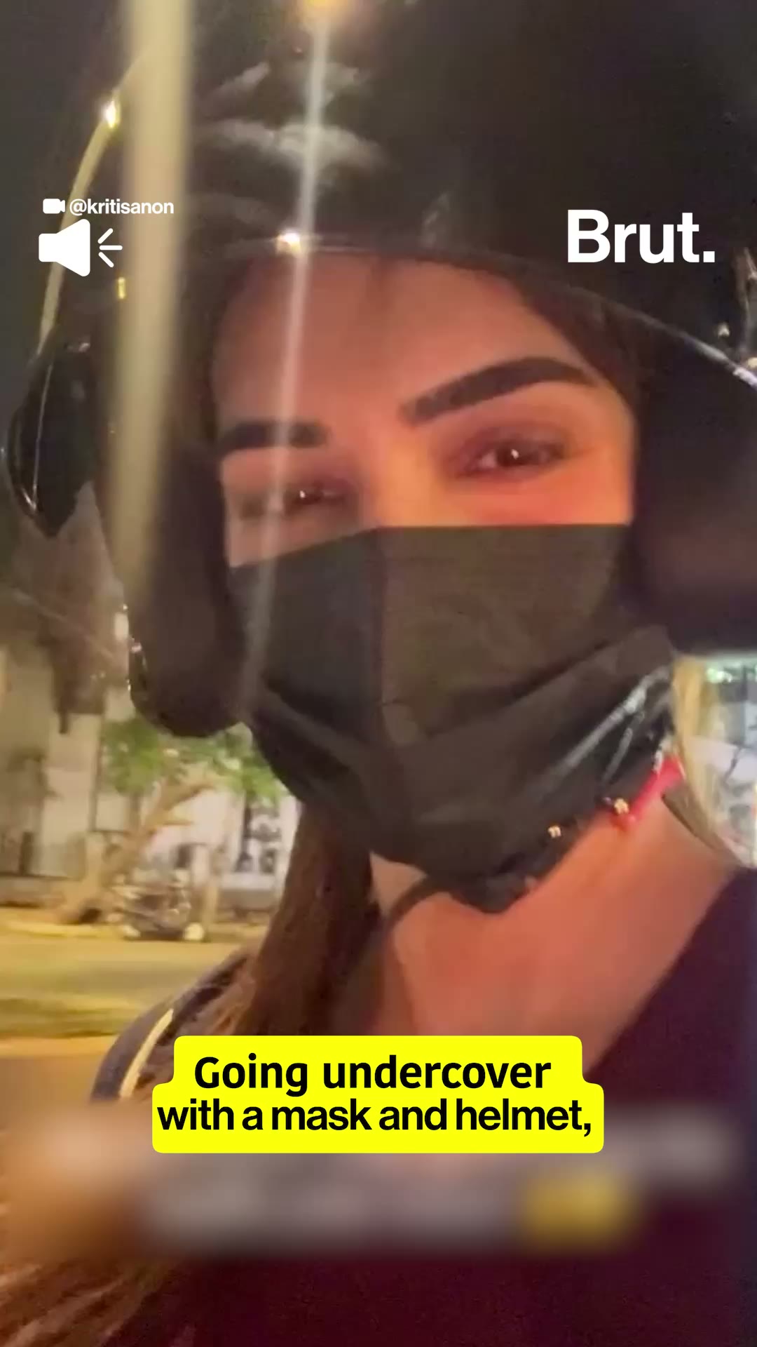 To dodge Mumbai traffic, Kriti Sanon swaps her luxury car for a bike ride.