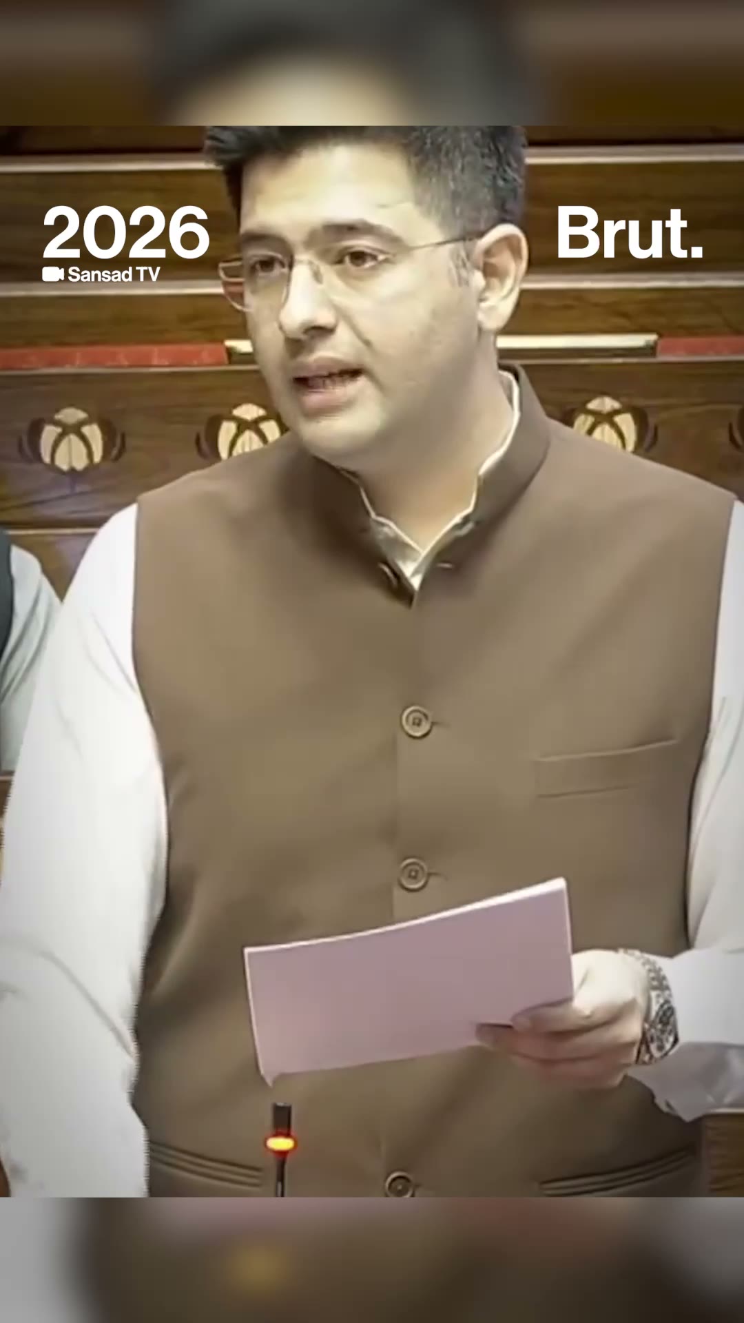 Raghav Chadha advocated breaking the taboo around menstrual health in the parliament.
