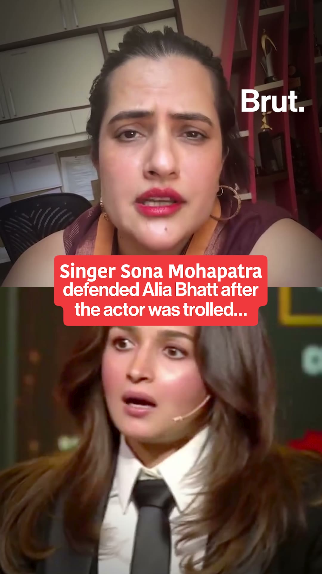 Sona Mohapatra Defends Alia