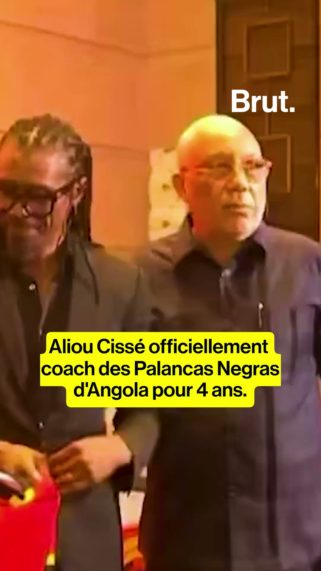 Aliou Cissé, nouveau coach des Palancas Negras