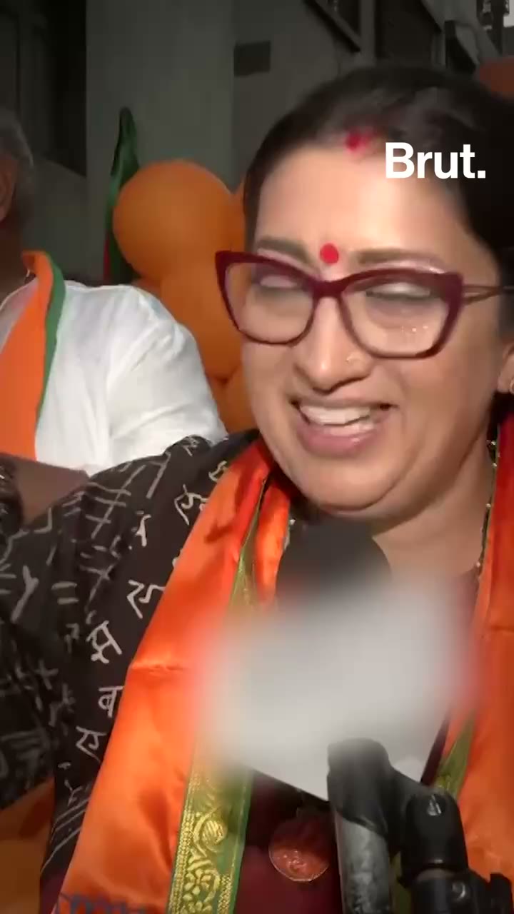 Smriti Irani responds to Mamta Banerjee’s “outsider” remark