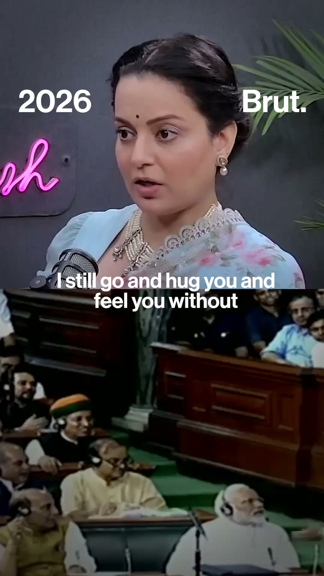 Kangana Ranaut called out Rahul Gandhi over his gestures