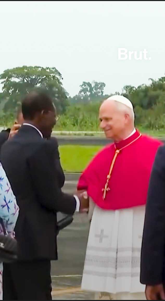 le-pape-leon-xiv-arrive-en-guinee-equatoriale