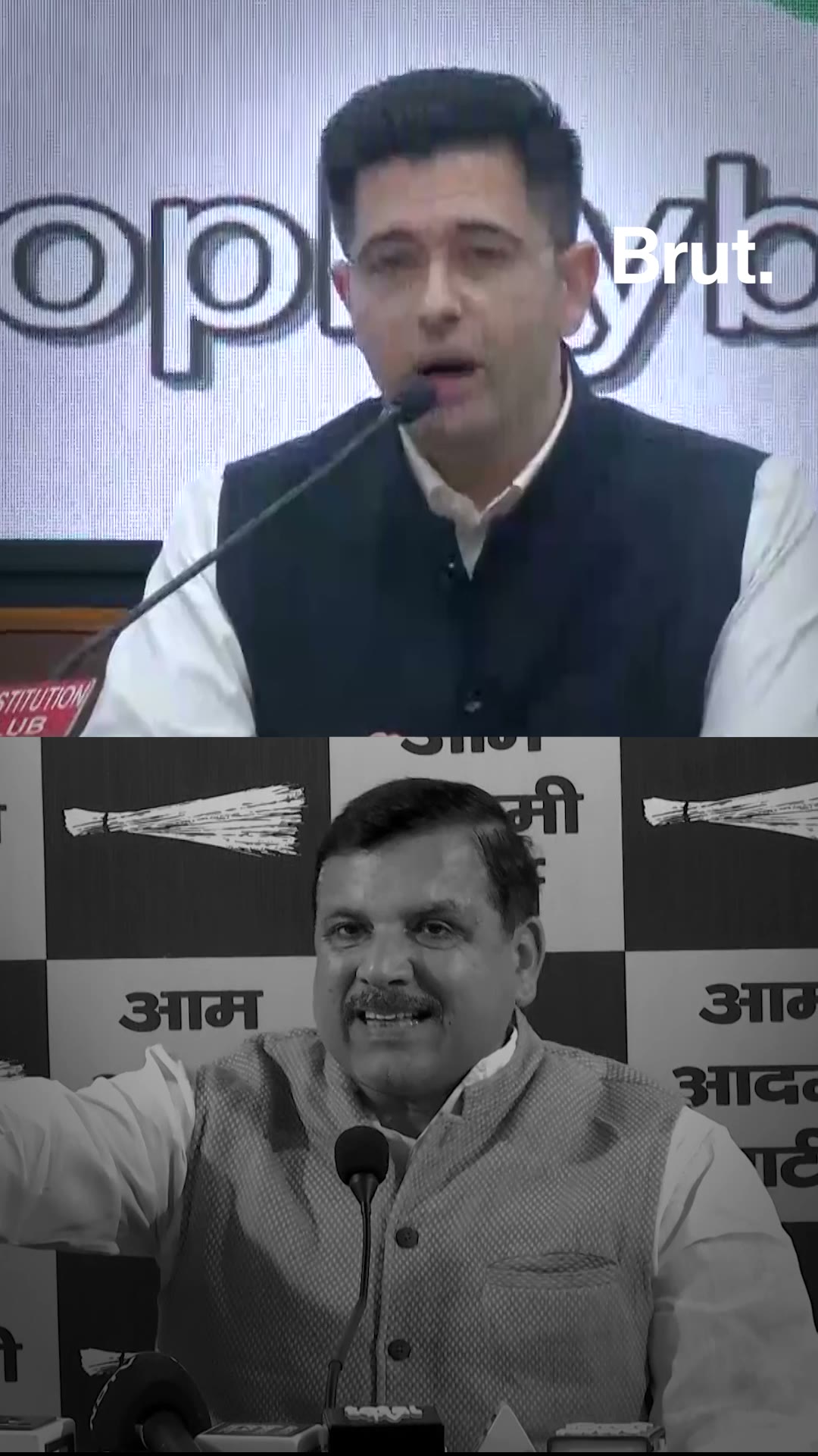 AAP crisis: Raghav Chadha and 6 MPs quit party. AAP alleges "Operation Lotus in Punjab."