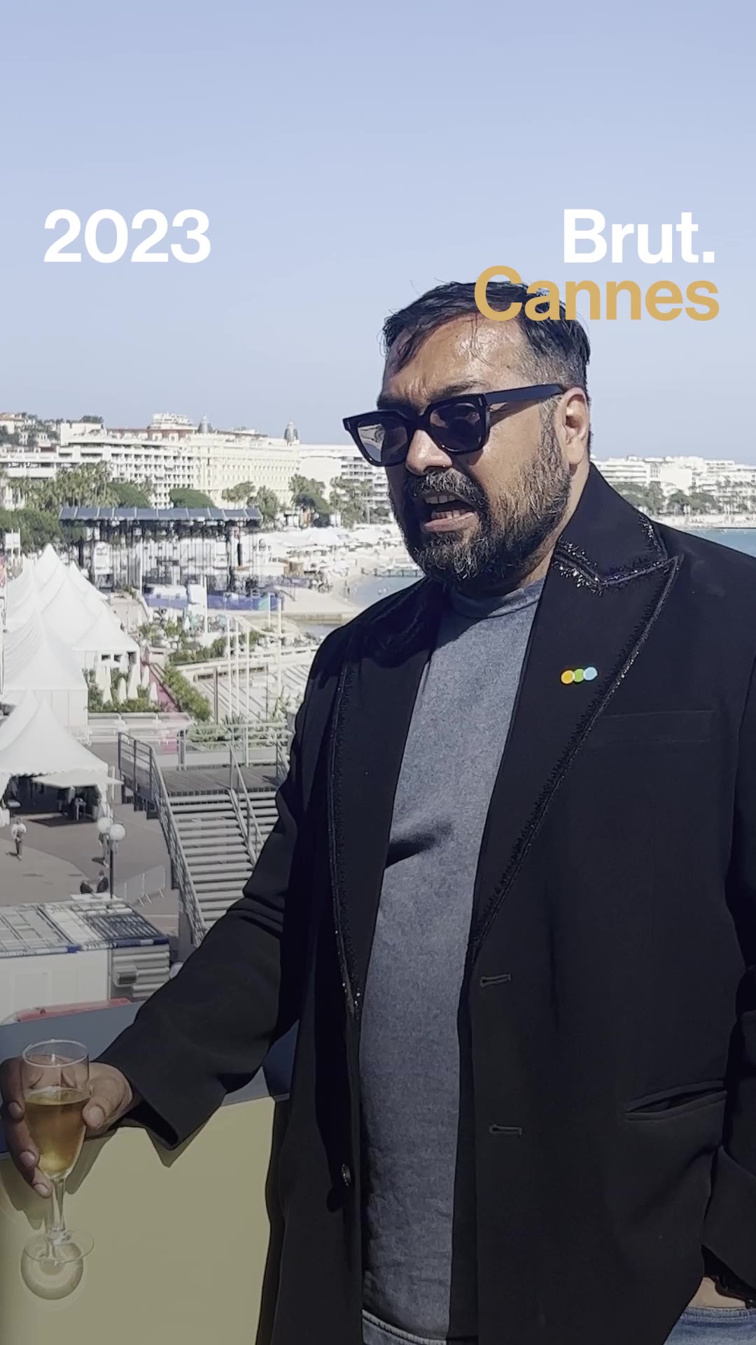 Candid in Cannes: Anurag Kashyap
