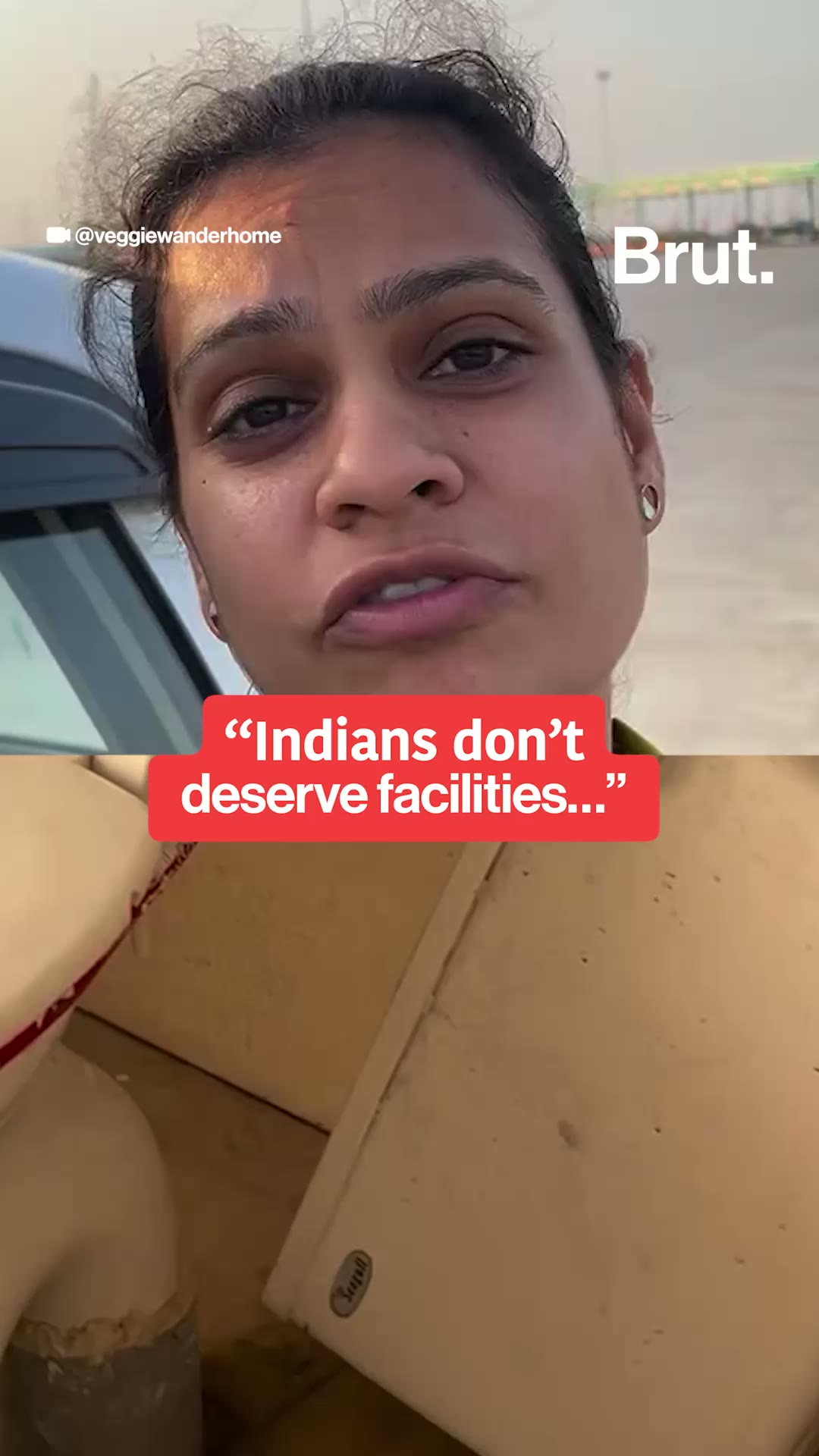 The reality of washrooms on Delhi-Dehradun Expressway