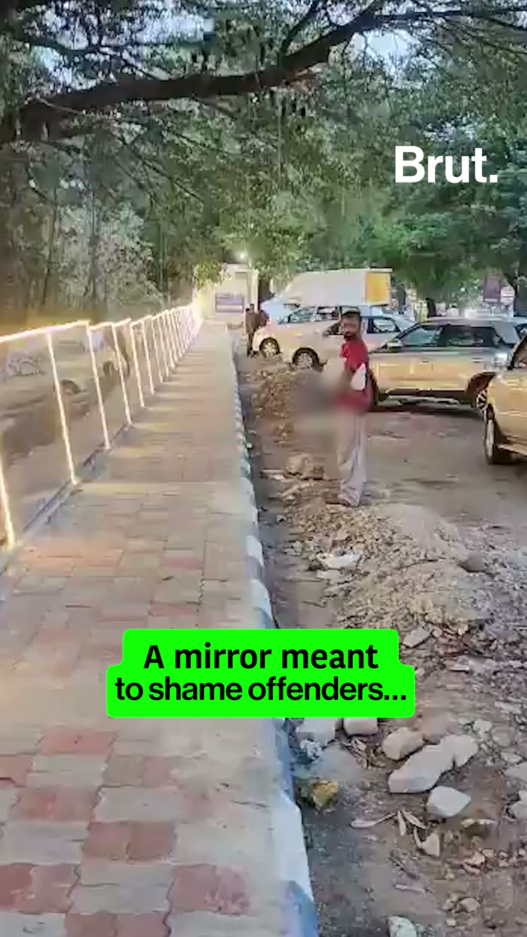 Man caught urinating in Mysuru just days after authorities installed mirrors