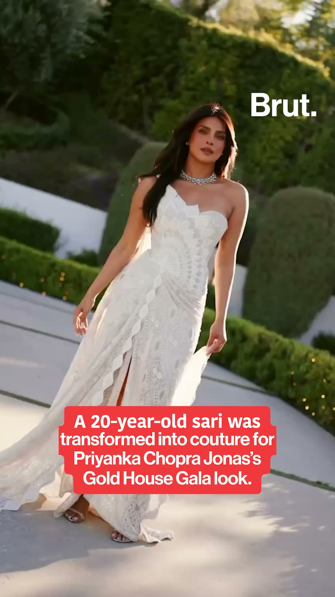 Priyanka Chopra's white gown decoded